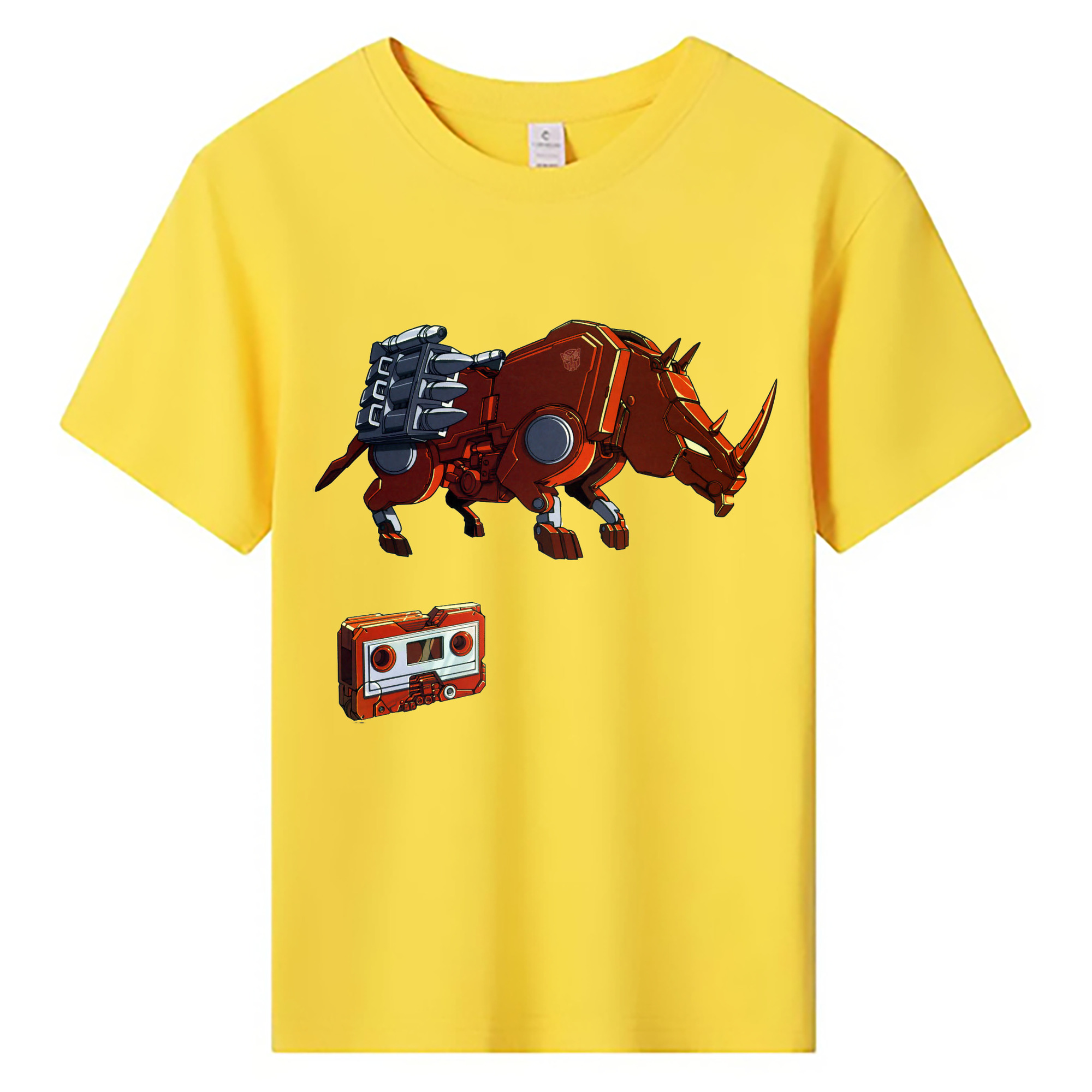 （画像用）  綿100％キッズTシャツ（フロントプリント）
