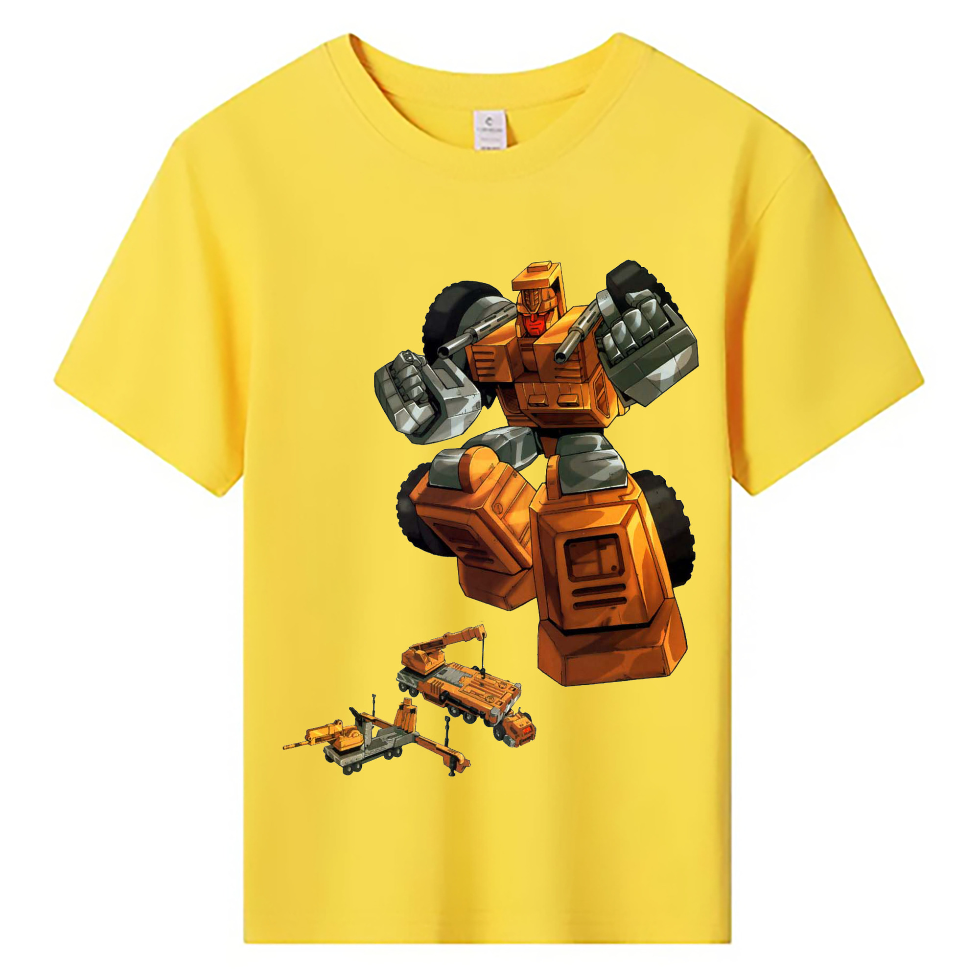 （画像用）  綿100％キッズTシャツ（フロントプリント）