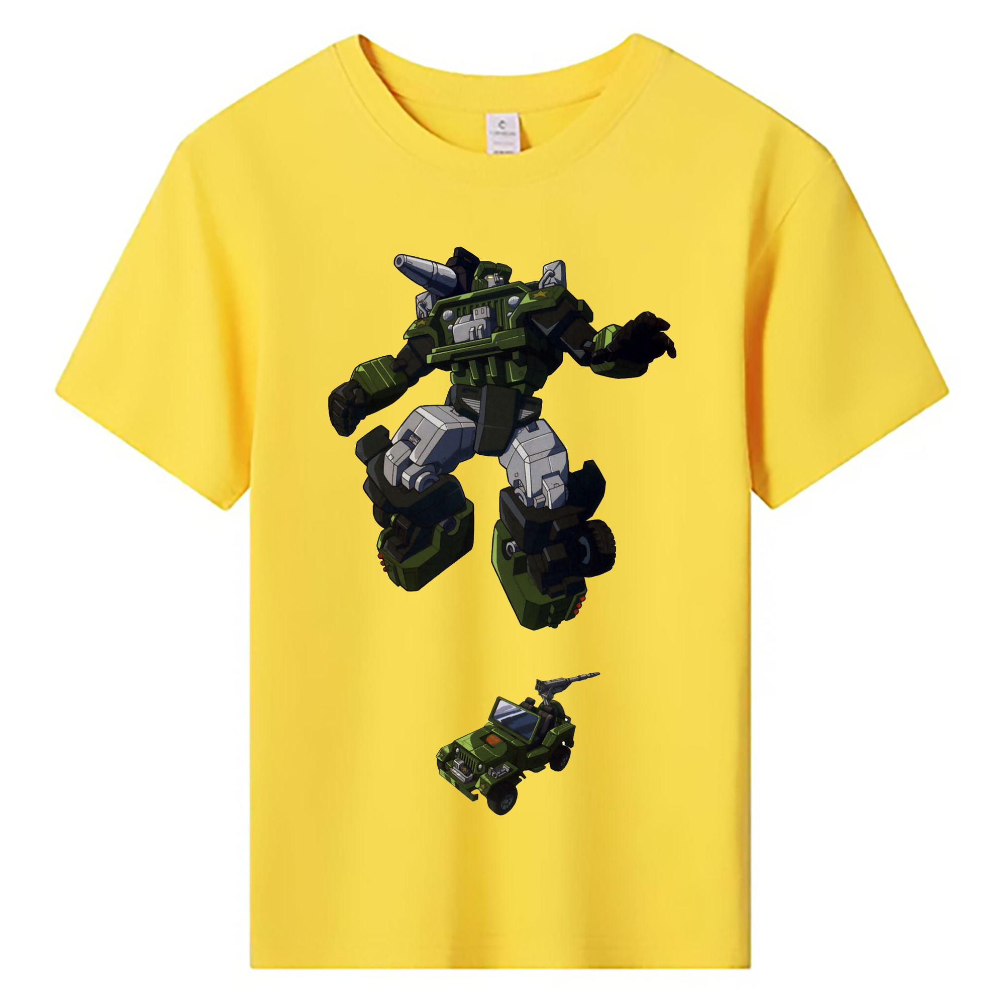 （画像用）  綿100％キッズTシャツ（フロントプリント）