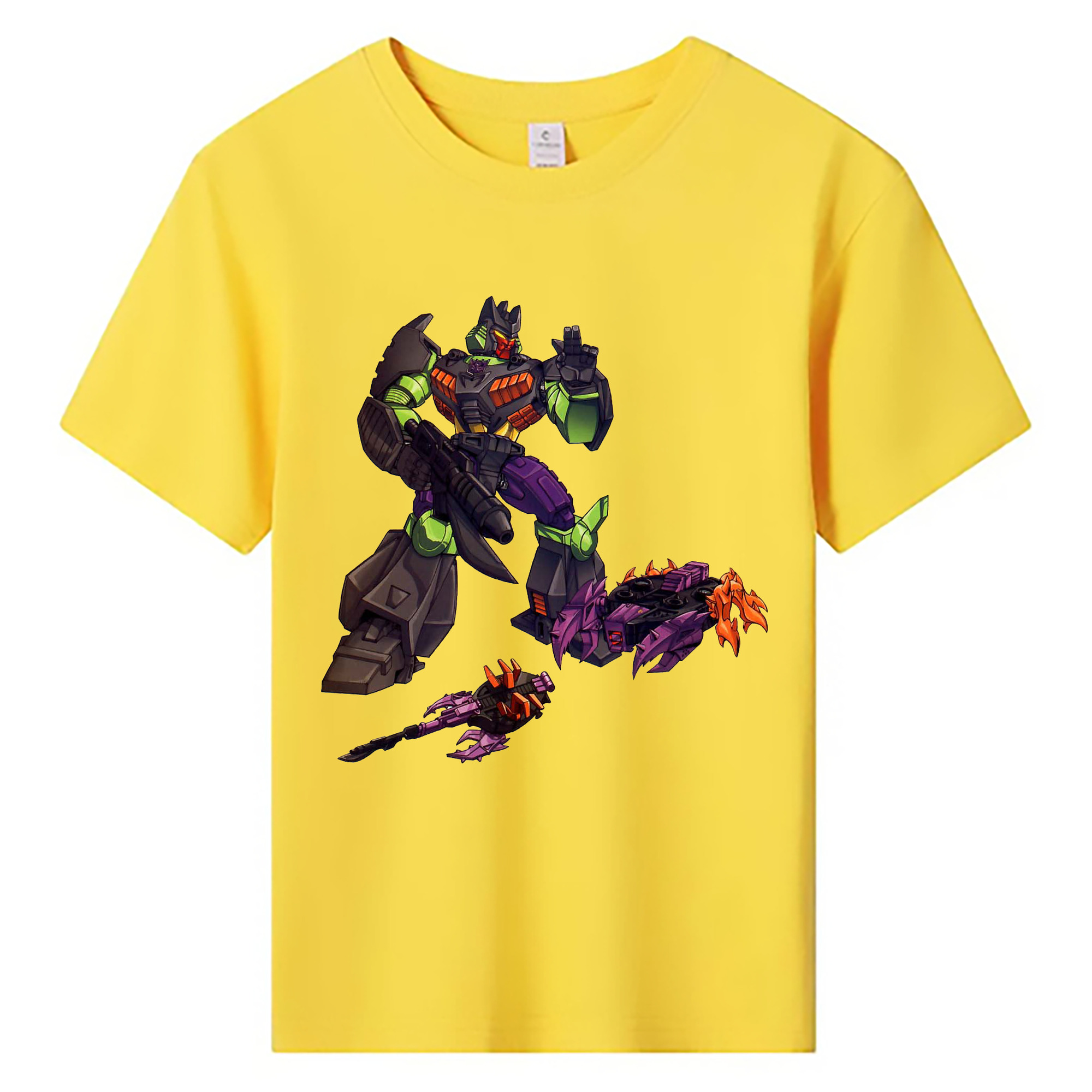 （画像用）  綿100％キッズTシャツ（フロントプリント）