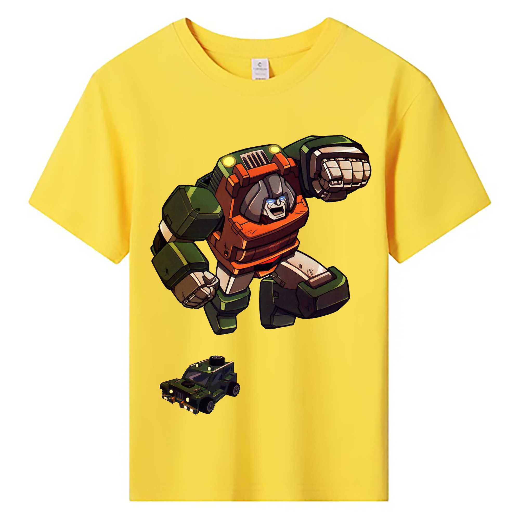 （画像用）  綿100％キッズTシャツ（フロントプリント）