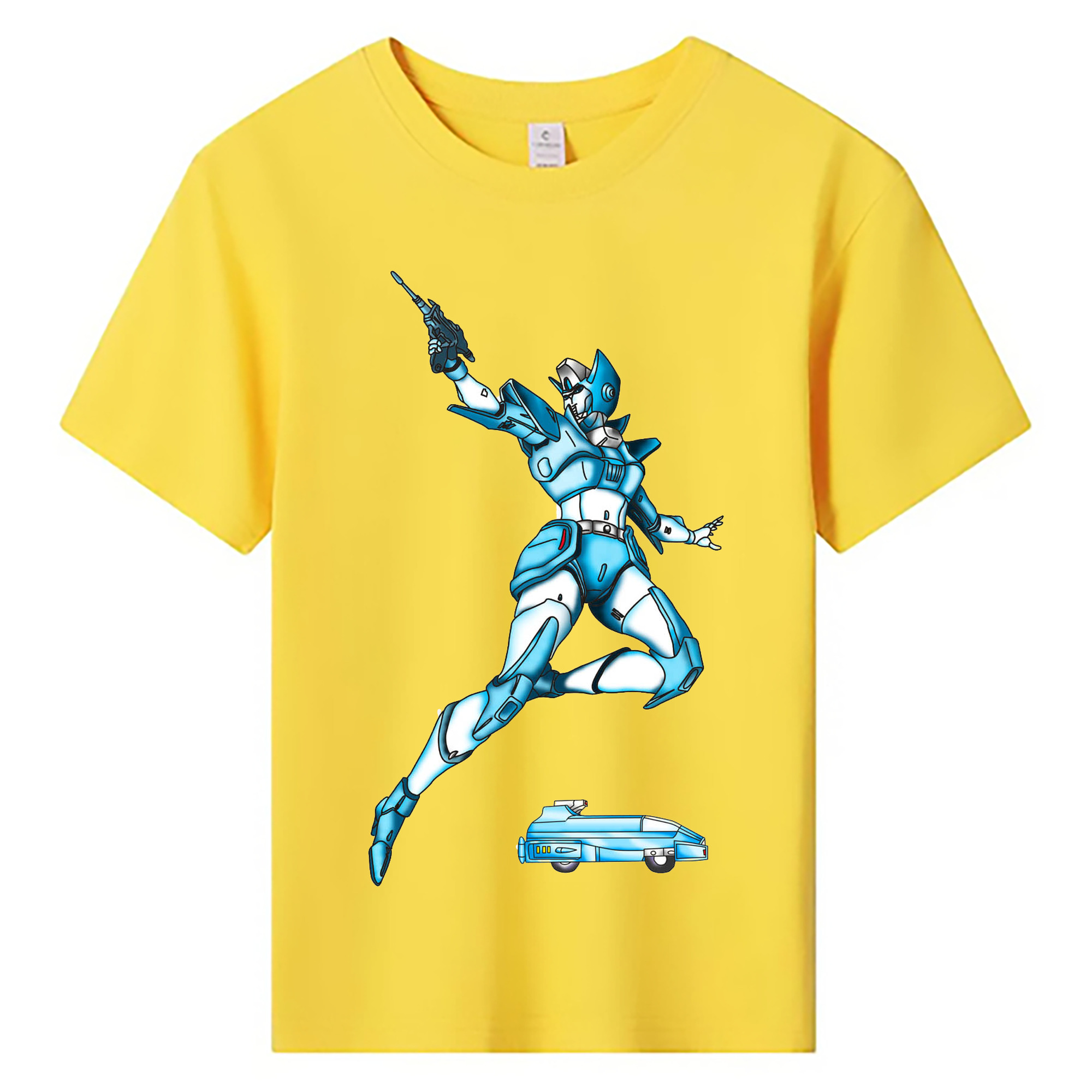 （画像用）  綿100％キッズTシャツ（フロントプリント）