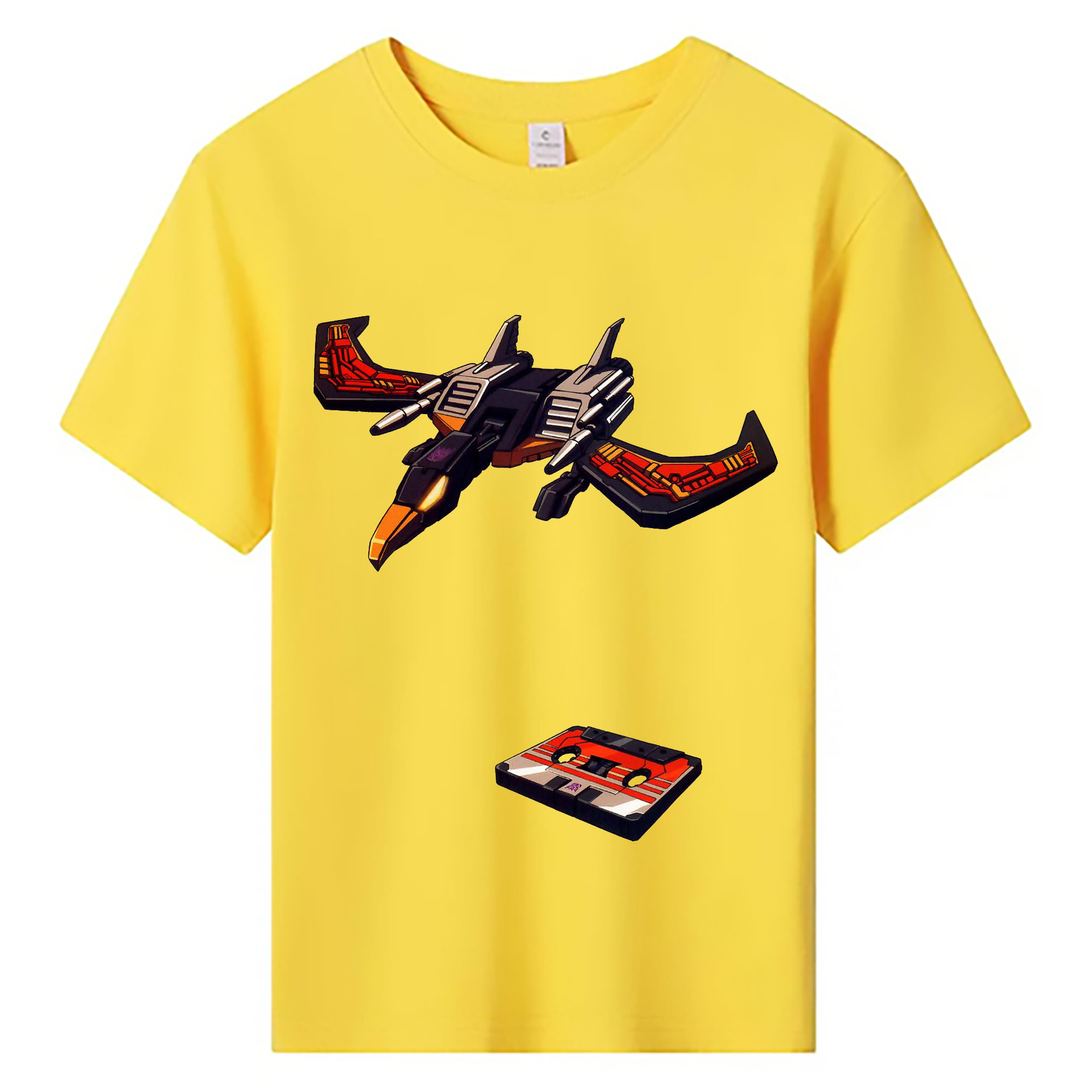 （画像用）  綿100％キッズTシャツ（フロントプリント）
