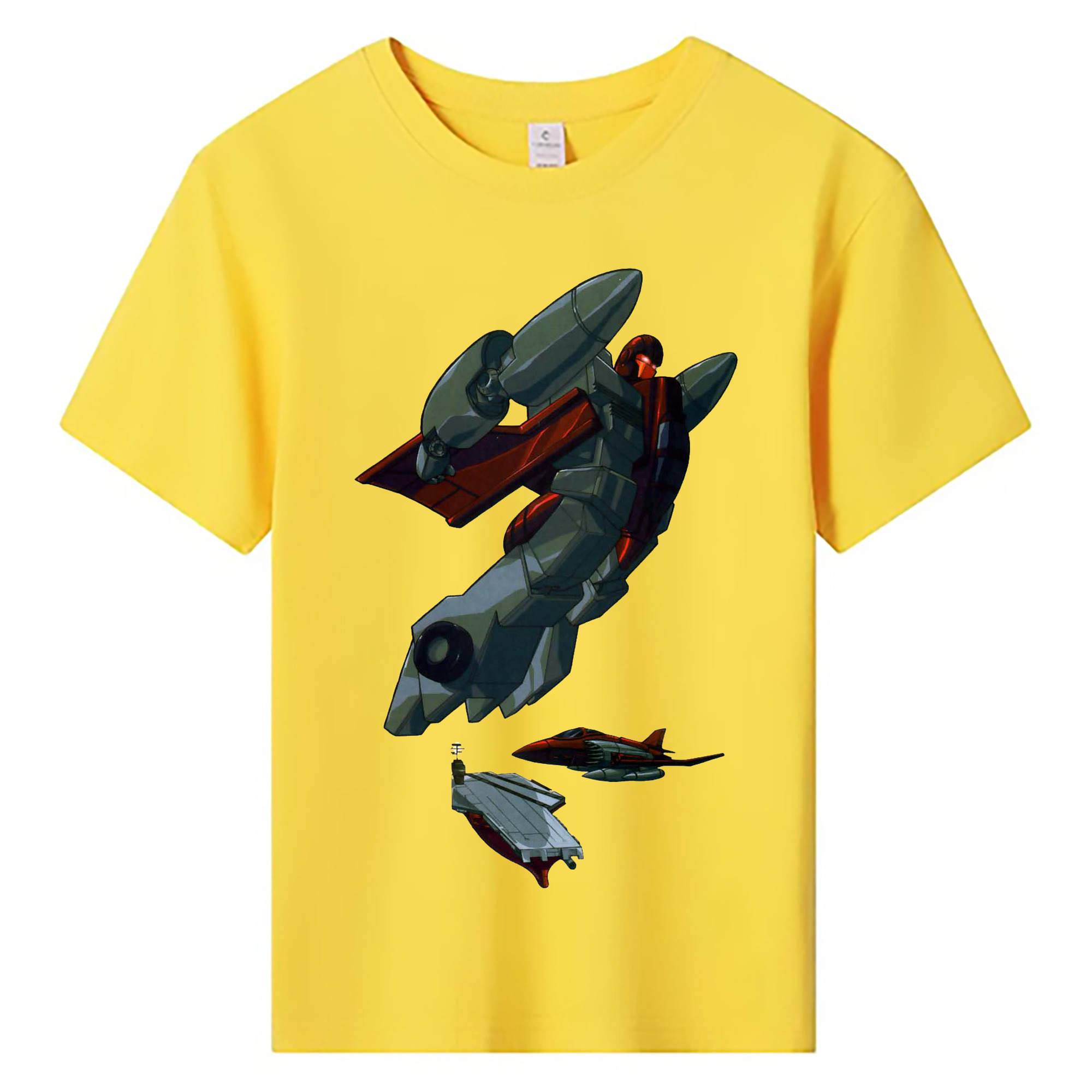 （画像用）  綿100％キッズTシャツ（フロントプリント）