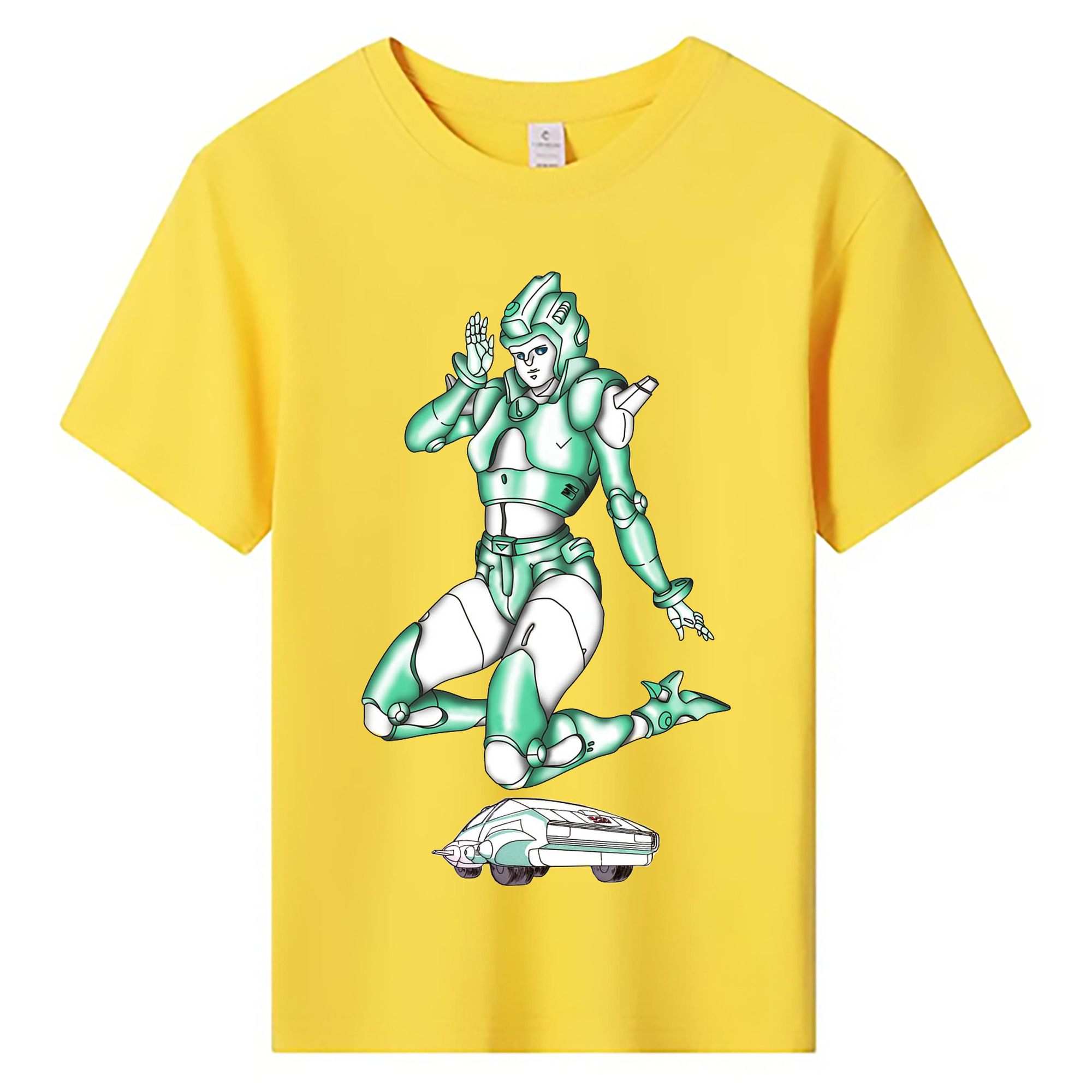 （画像用）  綿100％キッズTシャツ（フロントプリント）