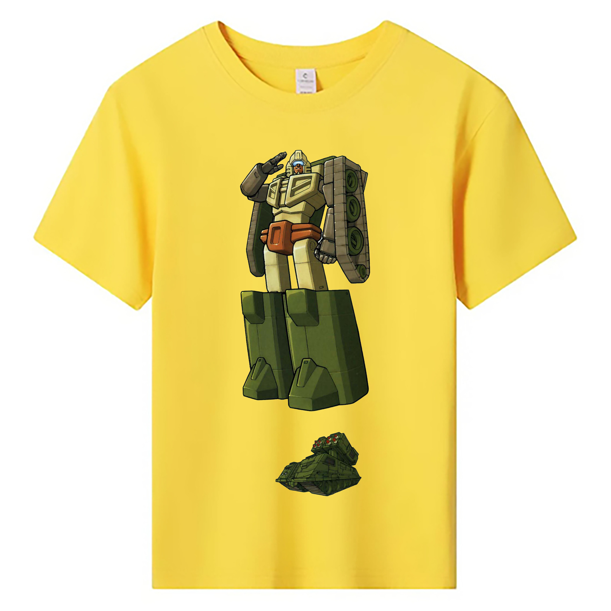 （画像用）  綿100％キッズTシャツ（フロントプリント）