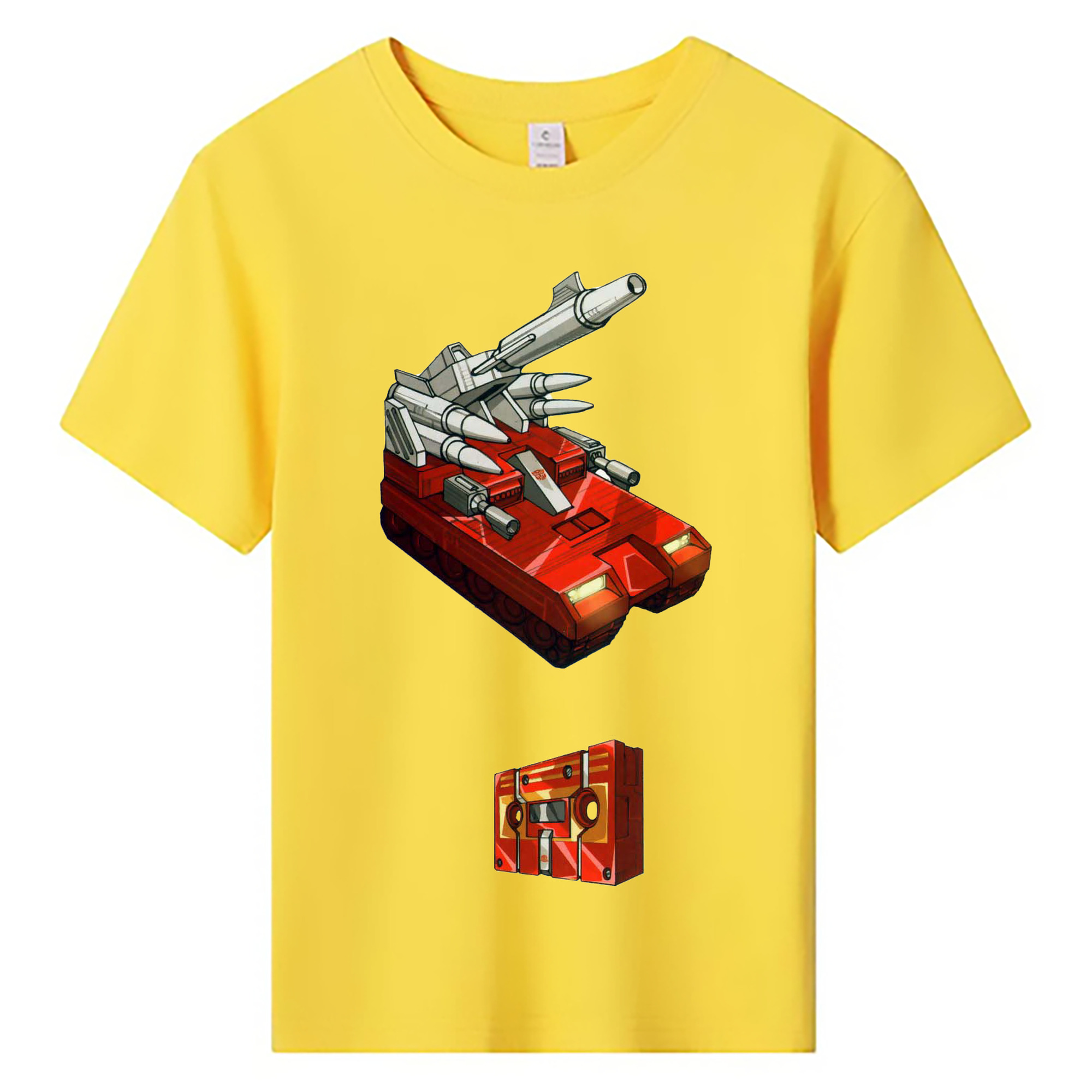 （画像用）  綿100％キッズTシャツ（フロントプリント）