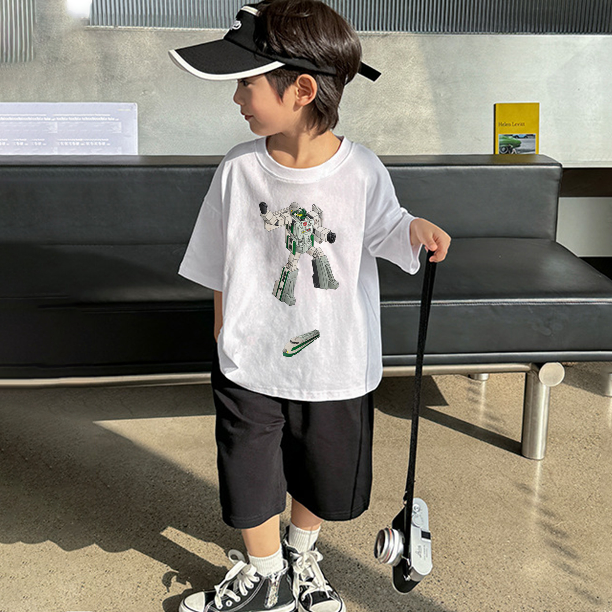  綿100％キッズTシャツ（フロントプリント）