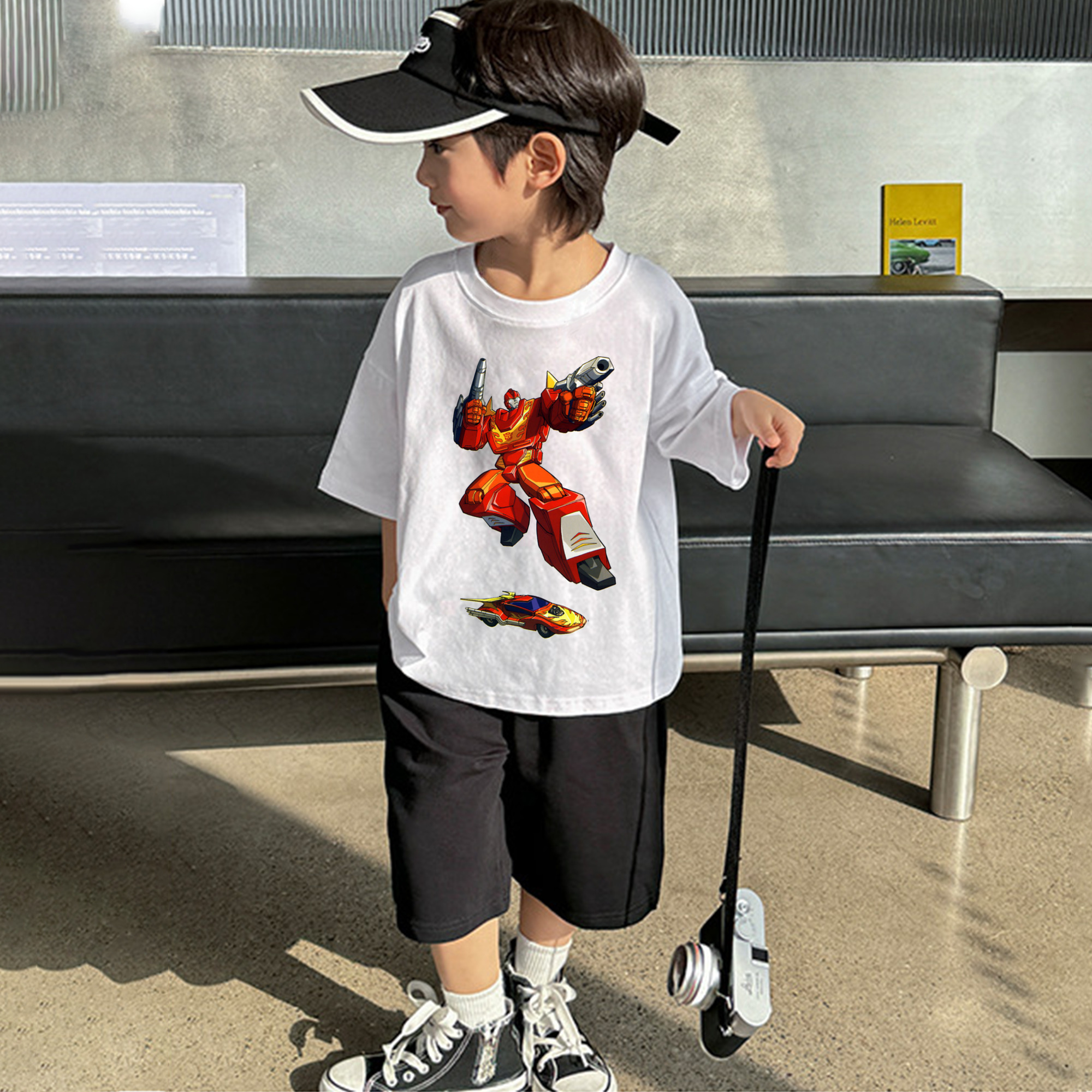  綿100％キッズTシャツ（フロントプリント）