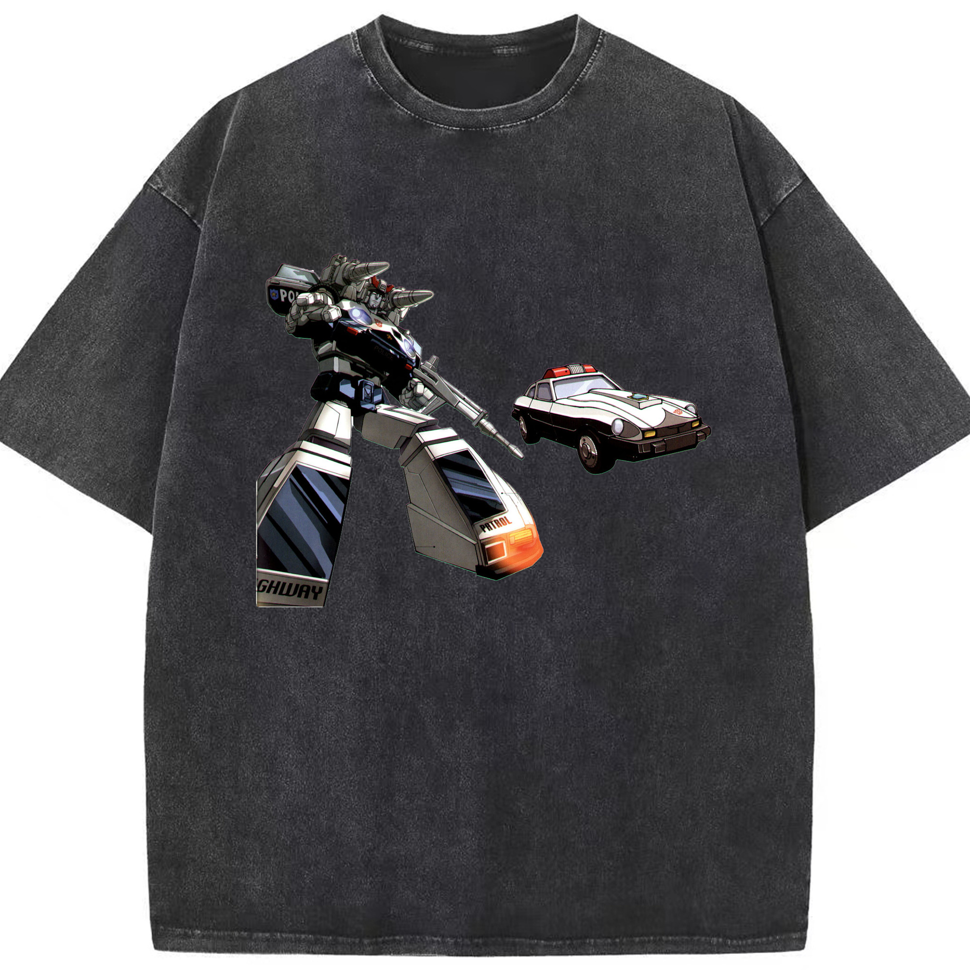 （画像用）  綿100% ヴィンテージ風 半袖Tシャツ（フロントプリント）