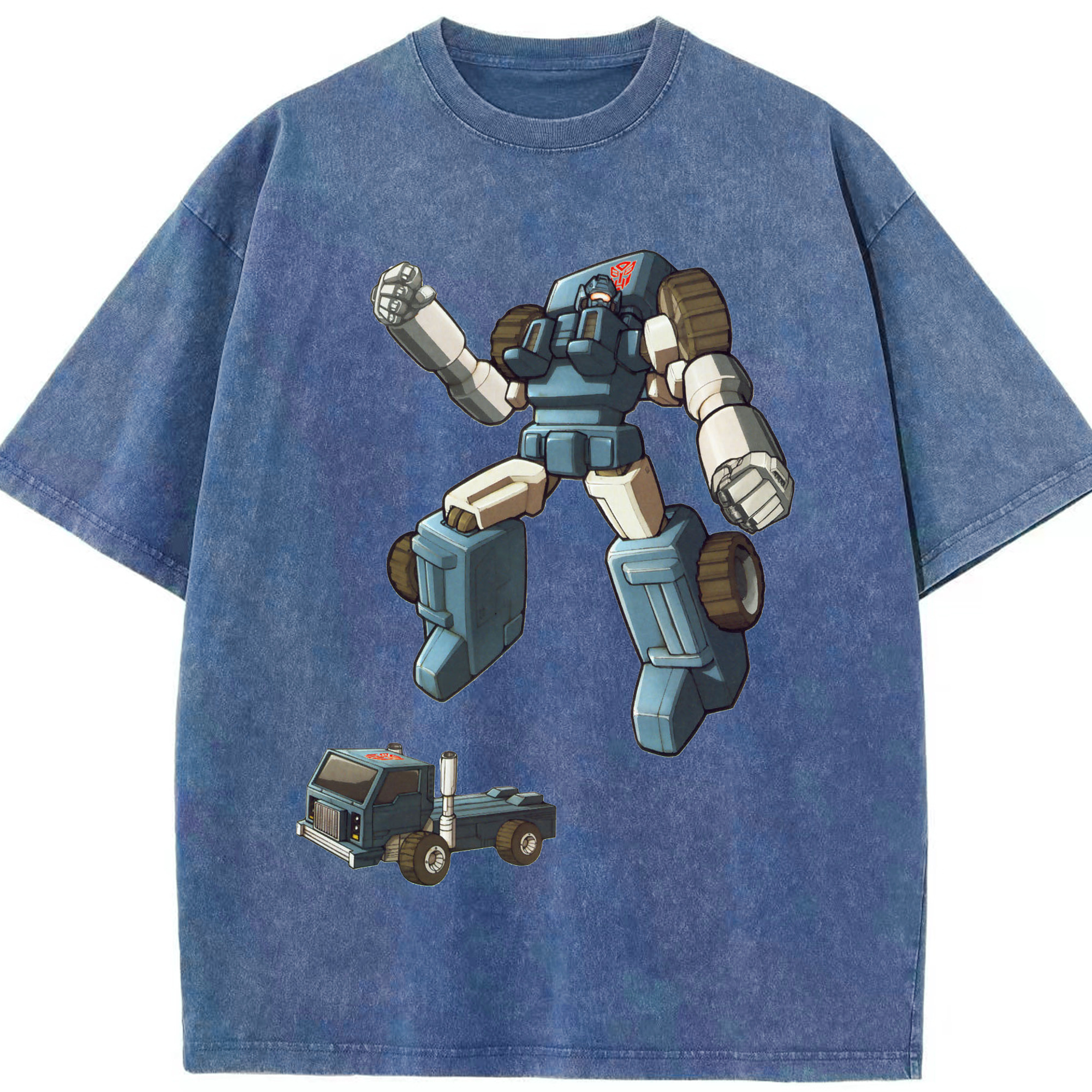 （画像用）  綿100% ヴィンテージ風 半袖Tシャツ（フロントプリント）