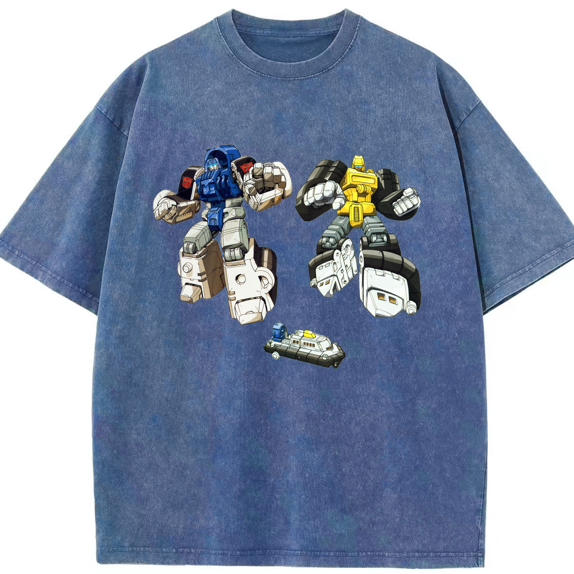 （画像用）  綿100% ヴィンテージ風 半袖Tシャツ（フロントプリント）
