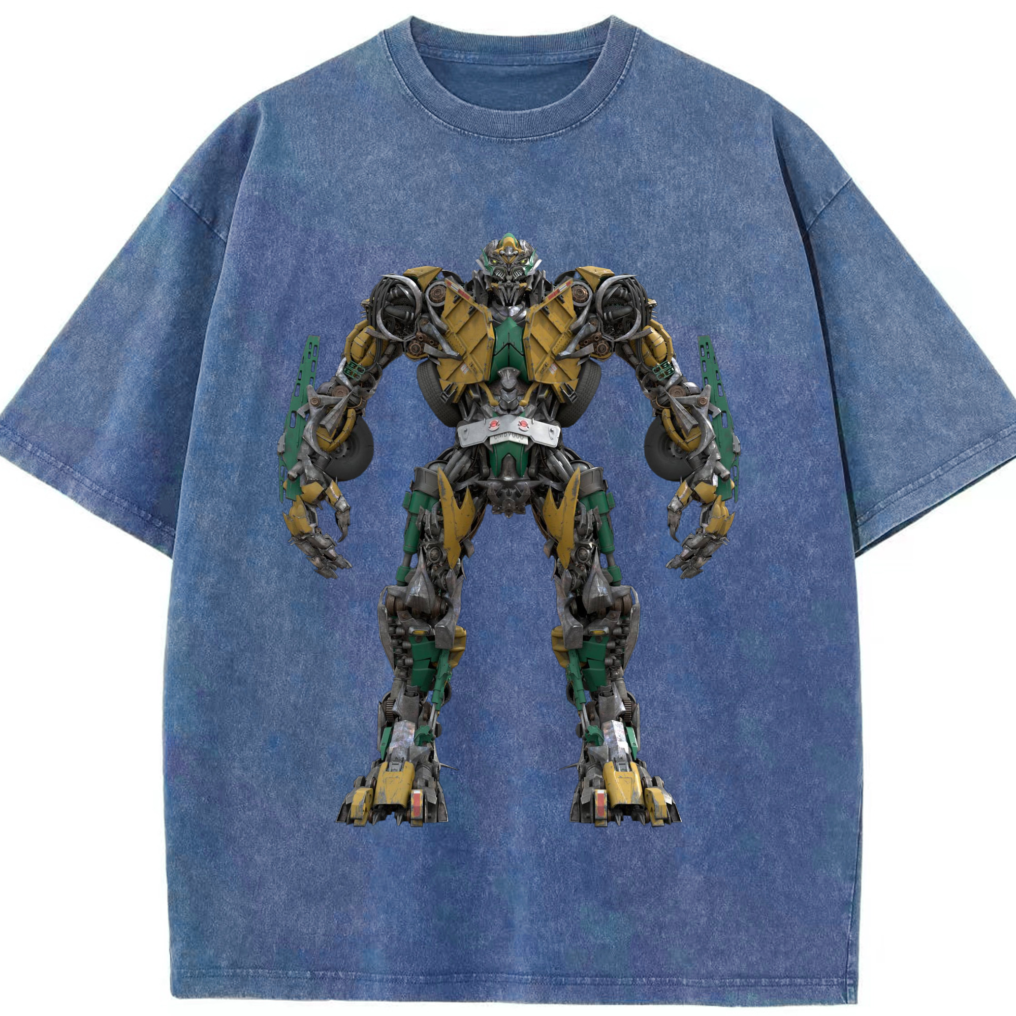（画像用）  綿100% ヴィンテージ風 半袖Tシャツ（フロントプリント）