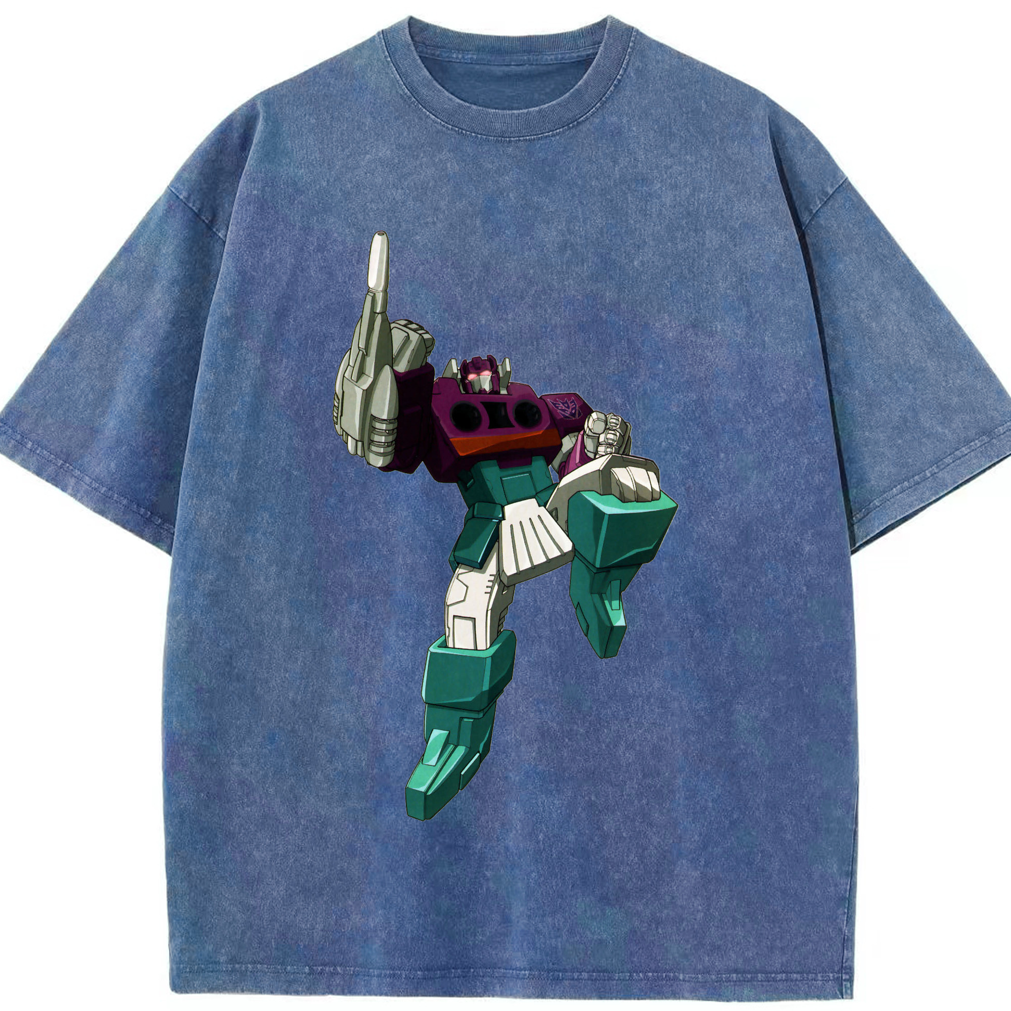 （画像用）  綿100% ヴィンテージ風 半袖Tシャツ（フロントプリント）