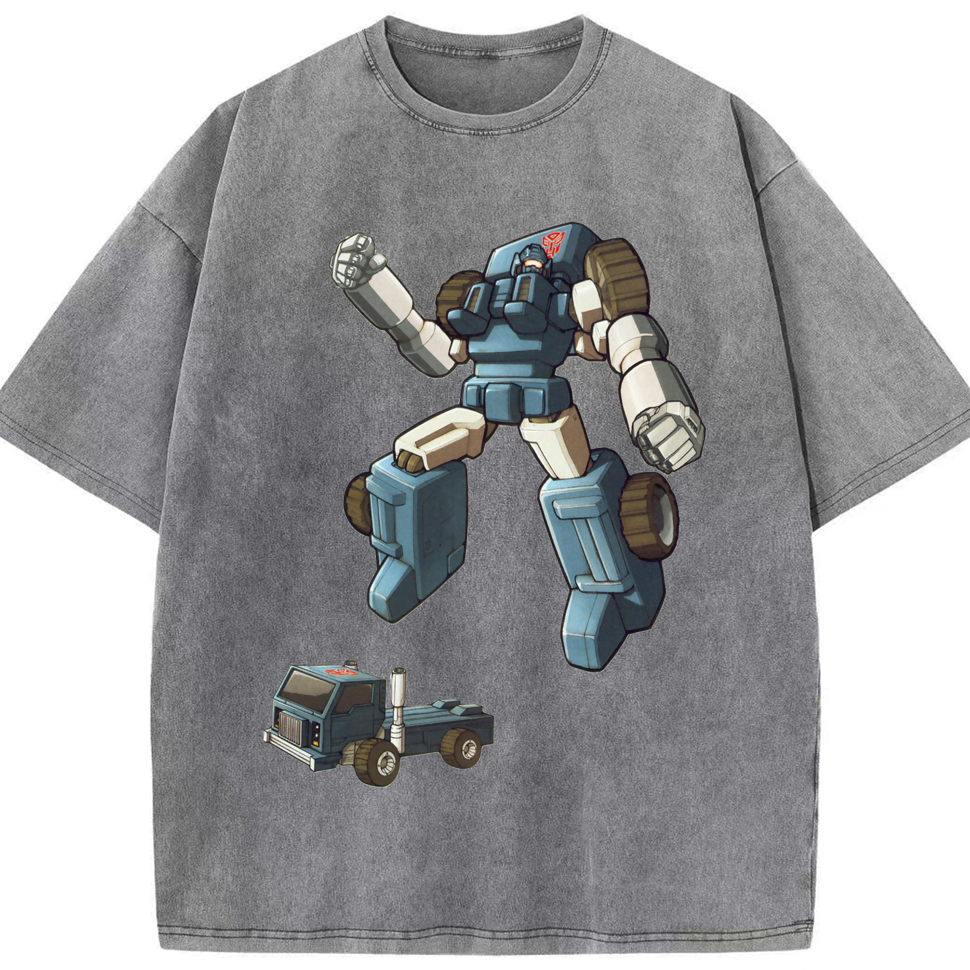 （画像用）  綿100% ヴィンテージ風 半袖Tシャツ（フロントプリント）