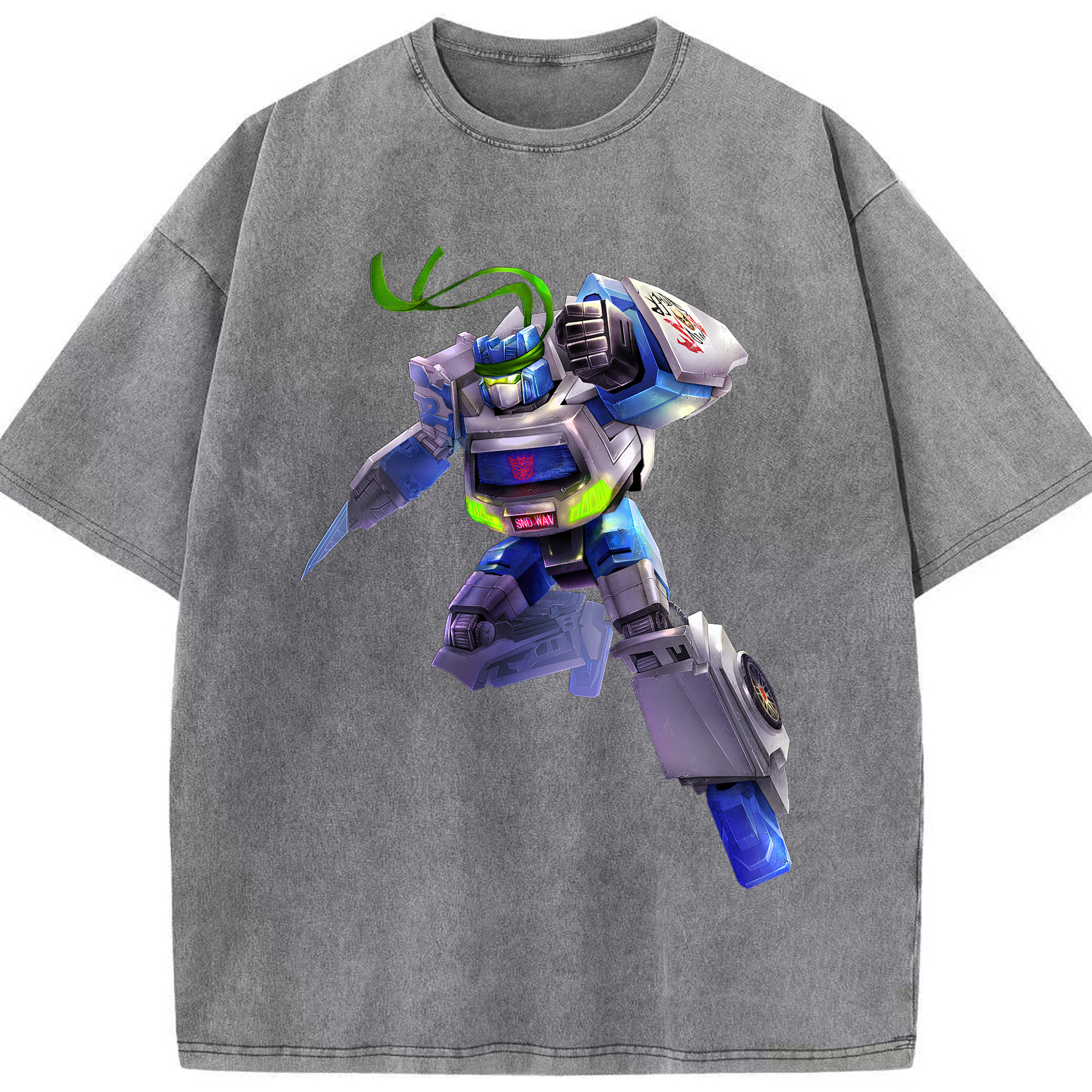 （画像用）  綿100% ヴィンテージ風 半袖Tシャツ（フロントプリント）