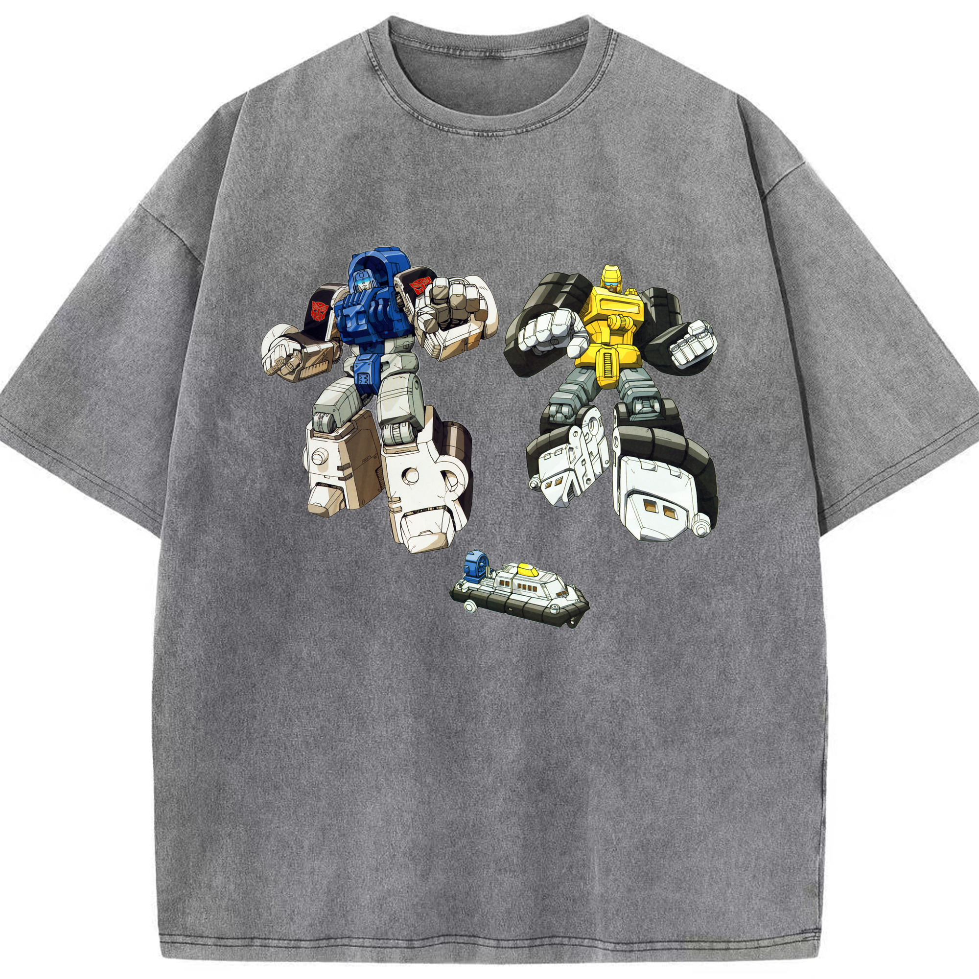 （画像用）  綿100% ヴィンテージ風 半袖Tシャツ（フロントプリント）