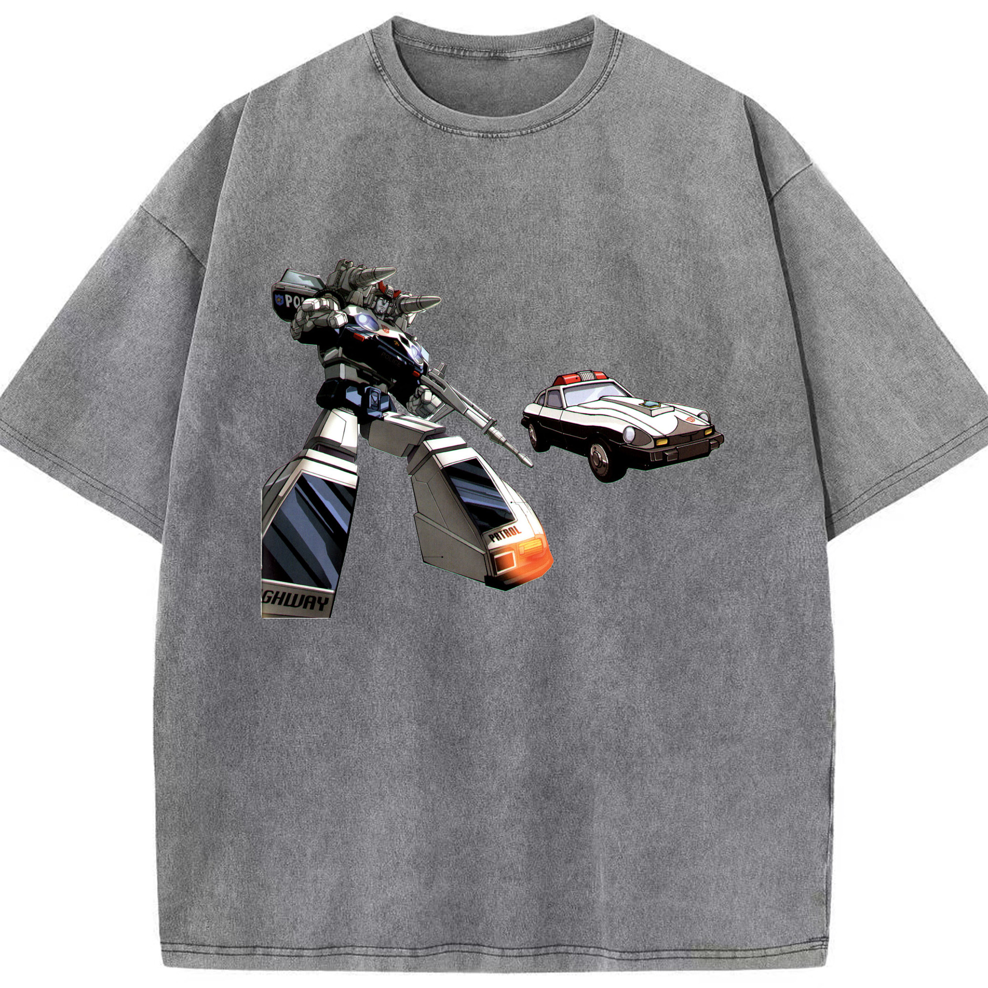 （画像用）  綿100% ヴィンテージ風 半袖Tシャツ（フロントプリント）