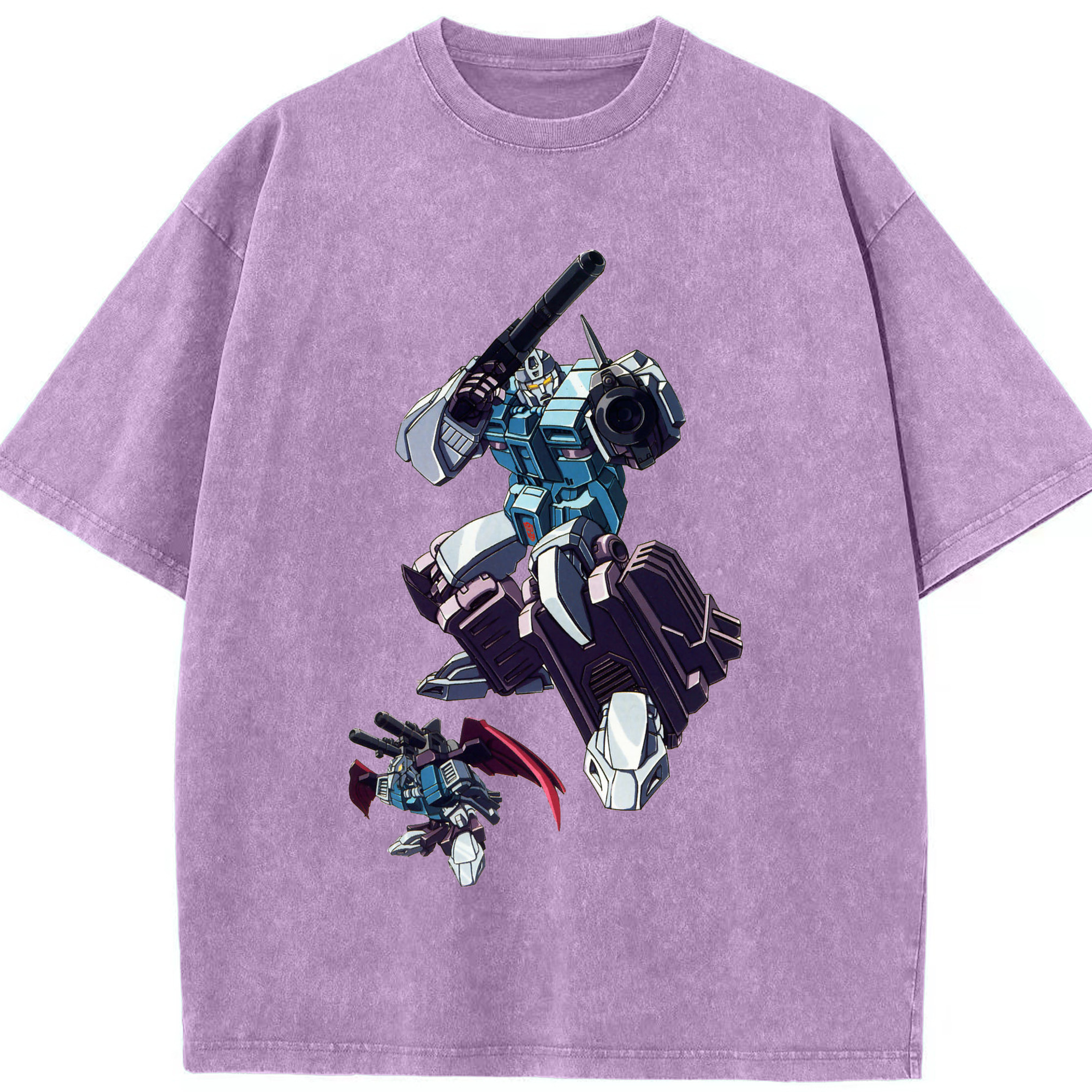 （画像用）  綿100% ヴィンテージ風 半袖Tシャツ（フロントプリント）