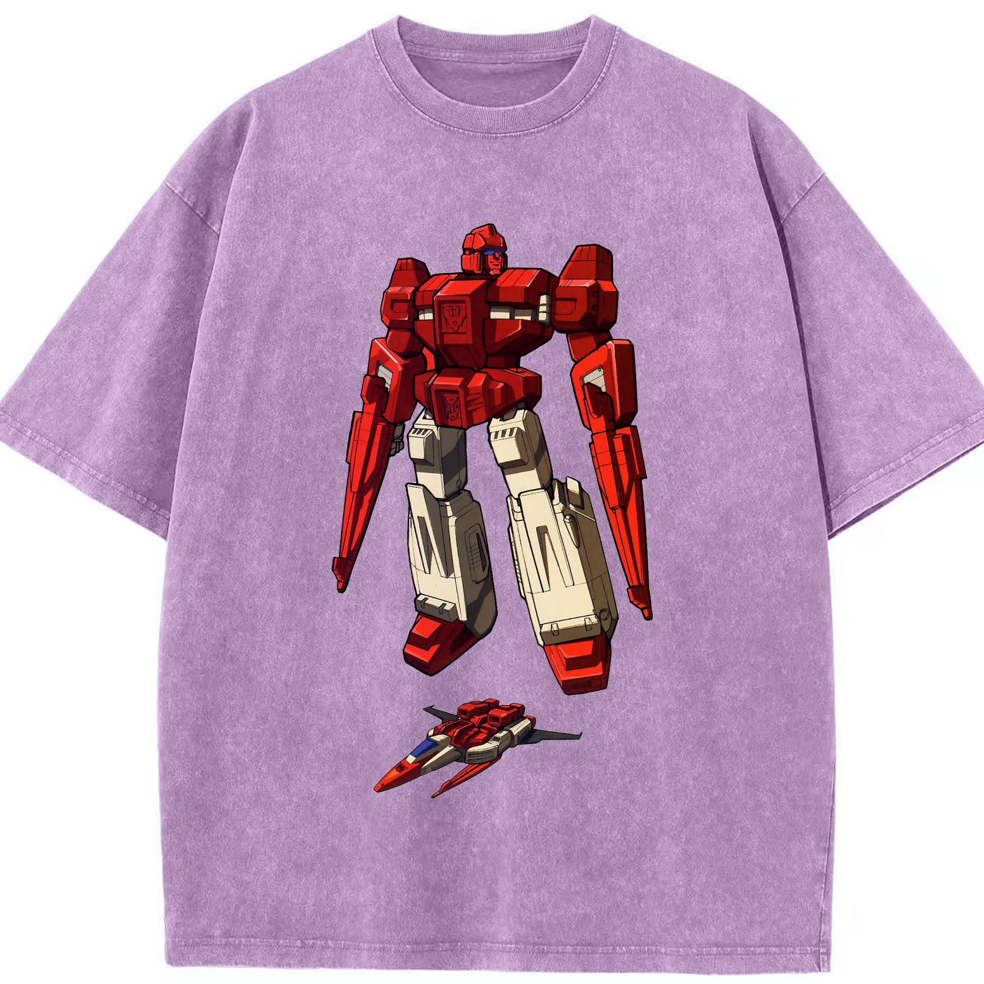 （画像用）  綿100% ヴィンテージ風 半袖Tシャツ（フロントプリント）