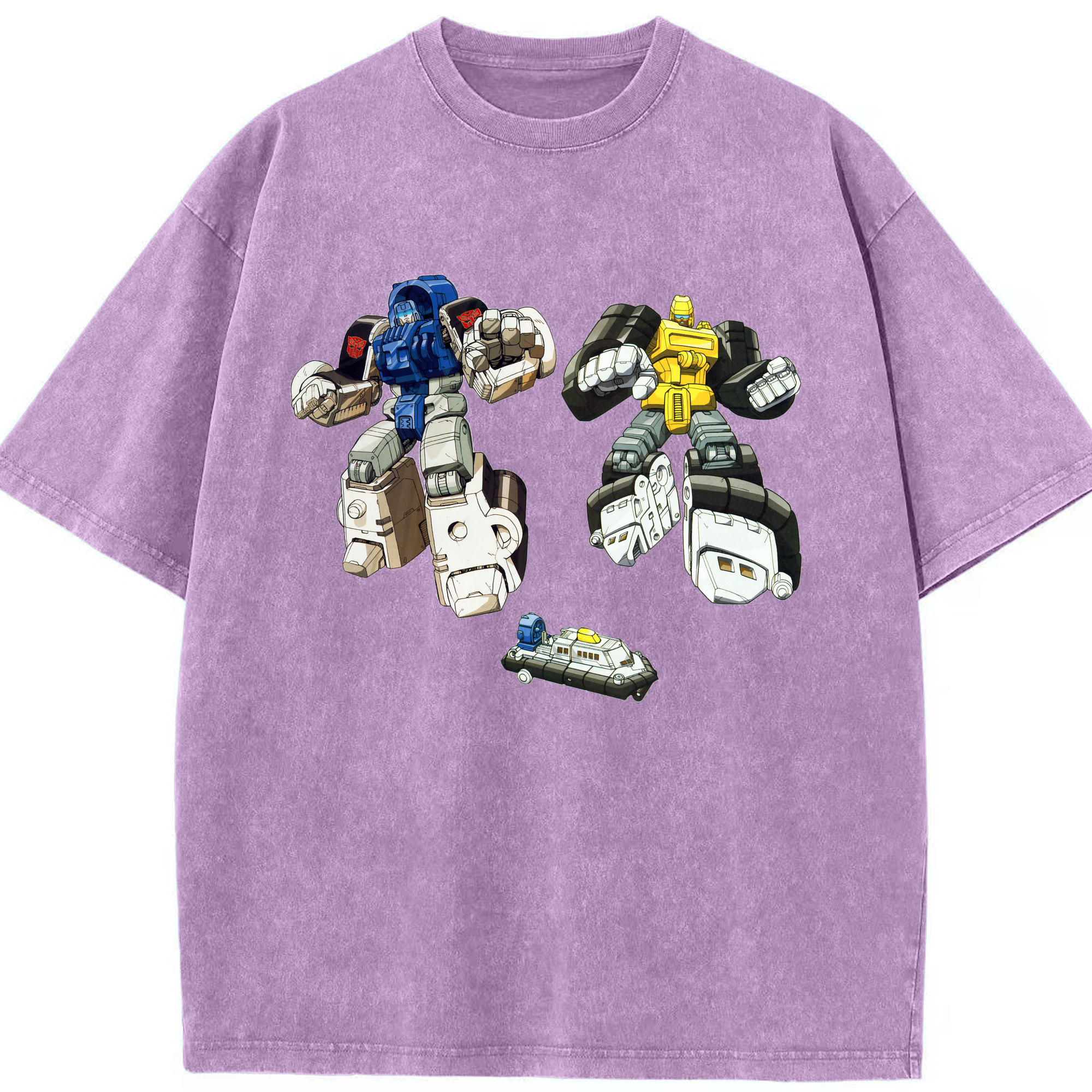 （画像用）  綿100% ヴィンテージ風 半袖Tシャツ（フロントプリント）