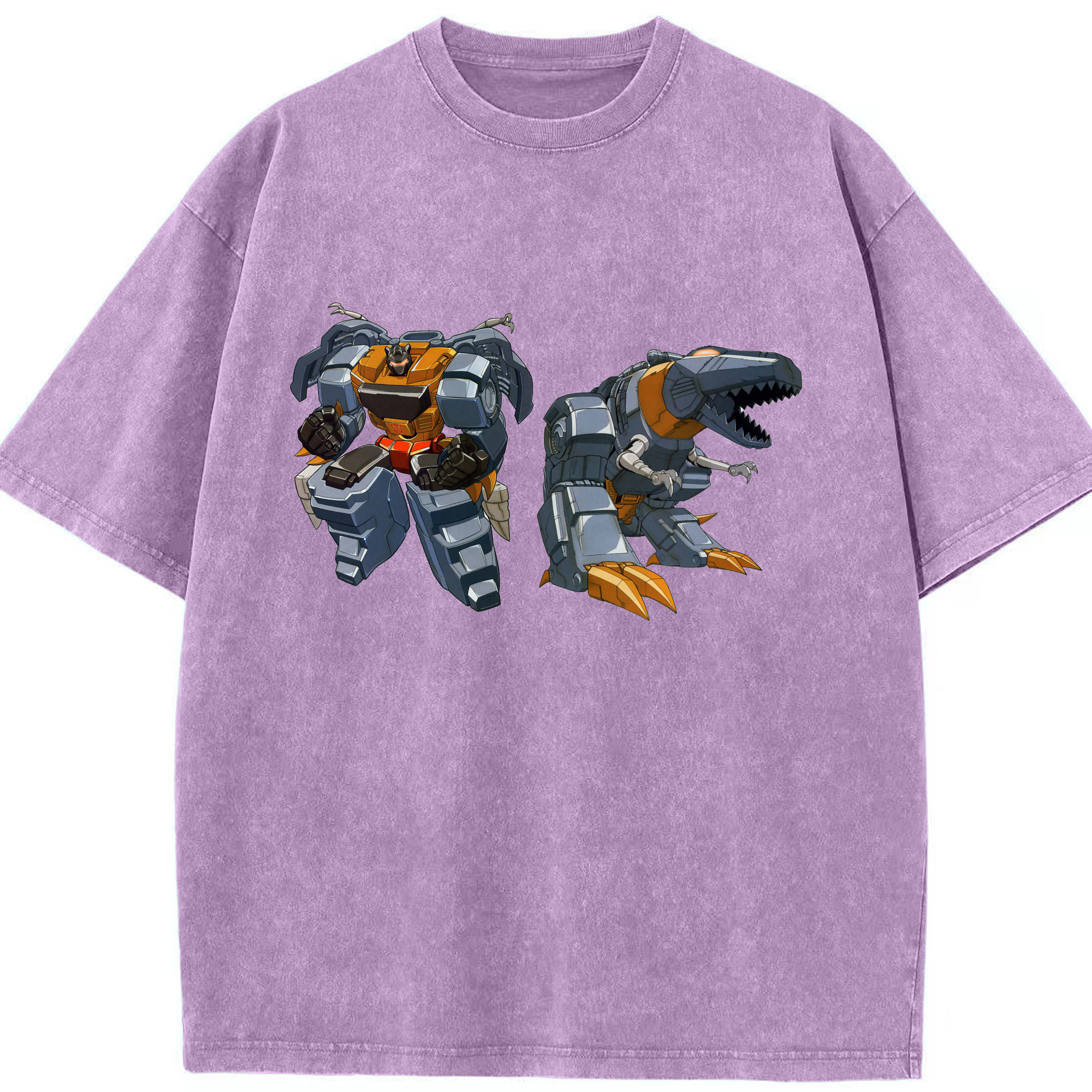 （画像用）  綿100% ヴィンテージ風 半袖Tシャツ（フロントプリント）