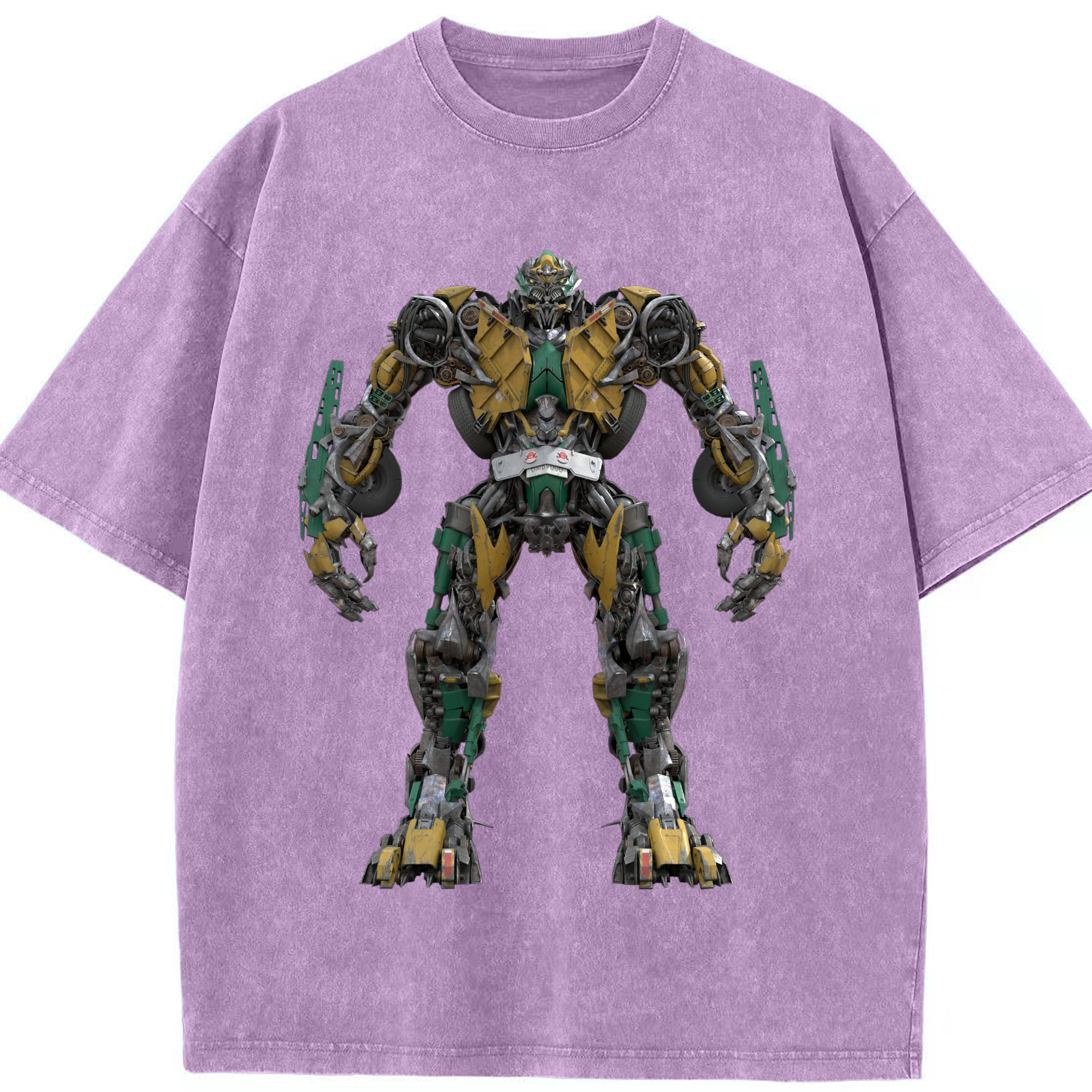 （画像用）  綿100% ヴィンテージ風 半袖Tシャツ（フロントプリント）