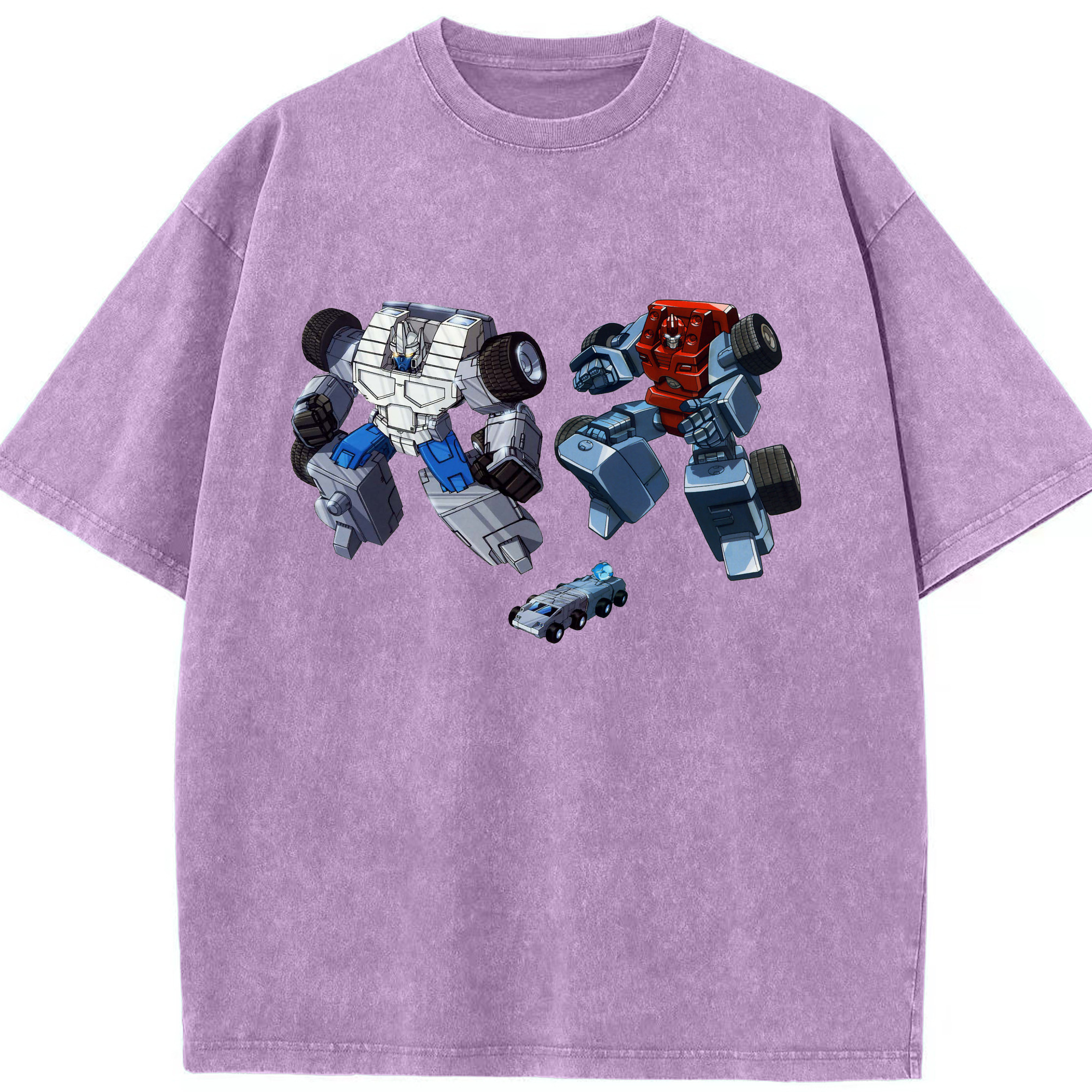 （画像用）  綿100% ヴィンテージ風 半袖Tシャツ（フロントプリント）