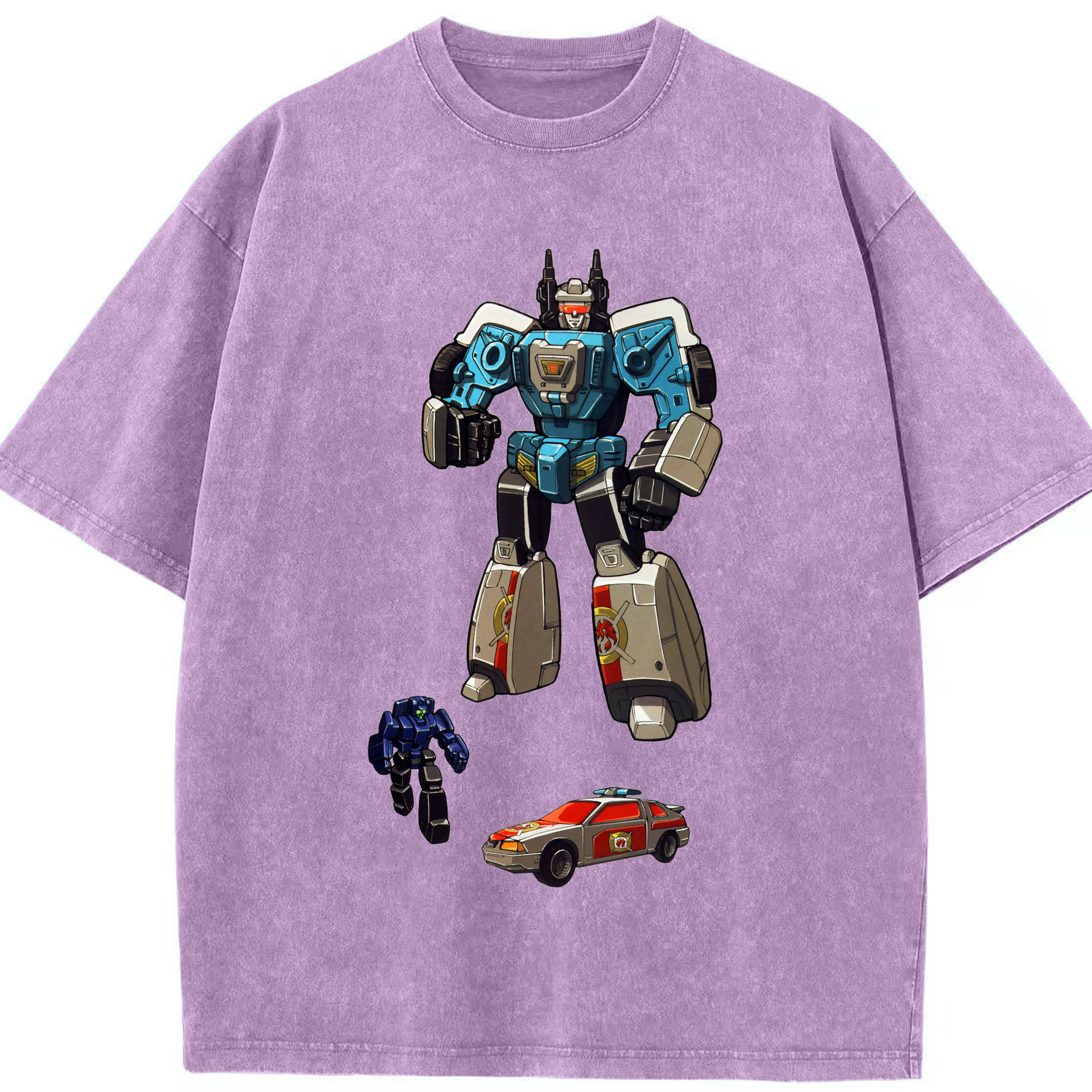 （画像用）  綿100% ヴィンテージ風 半袖Tシャツ（フロントプリント）