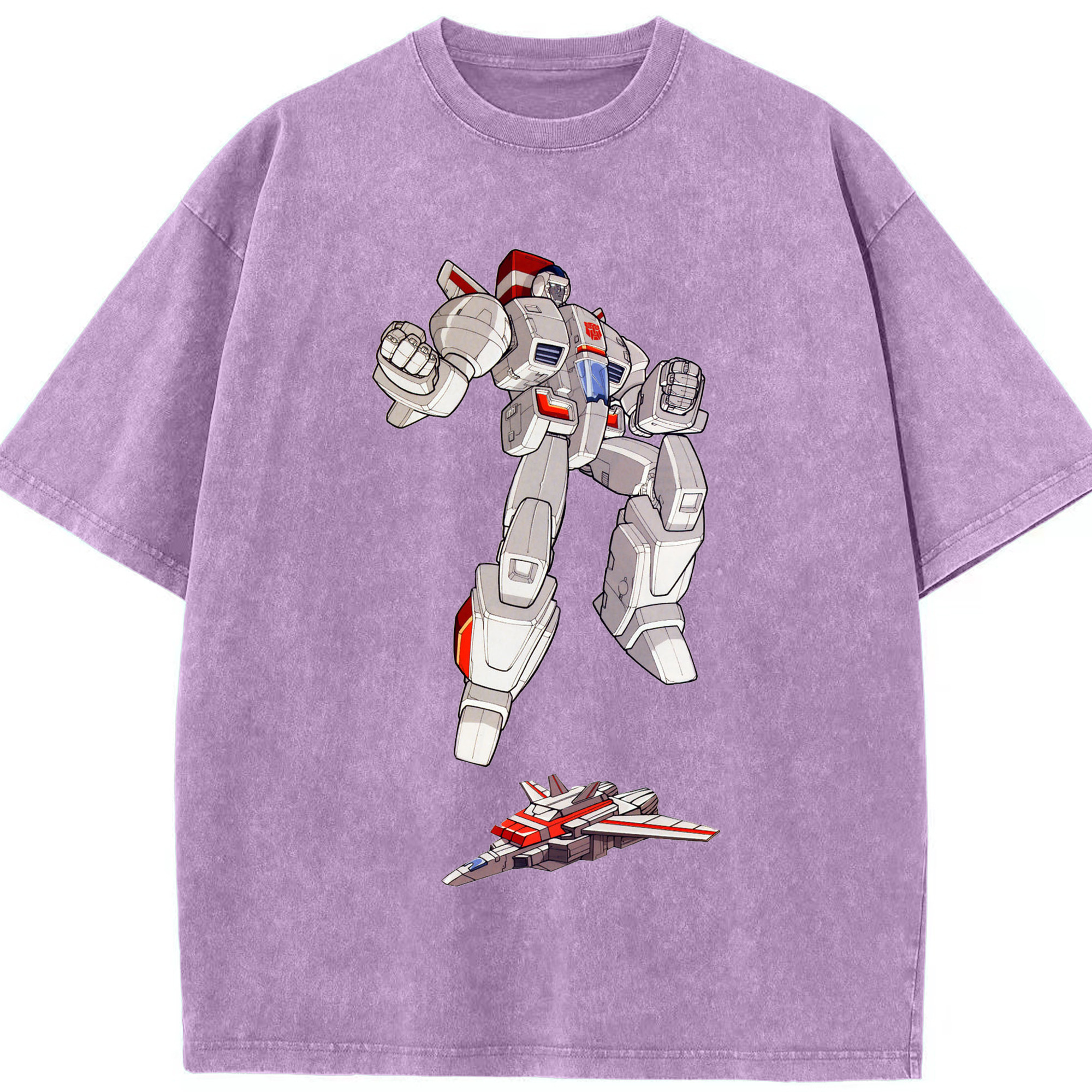 （画像用）  綿100% ヴィンテージ風 半袖Tシャツ（フロントプリント）