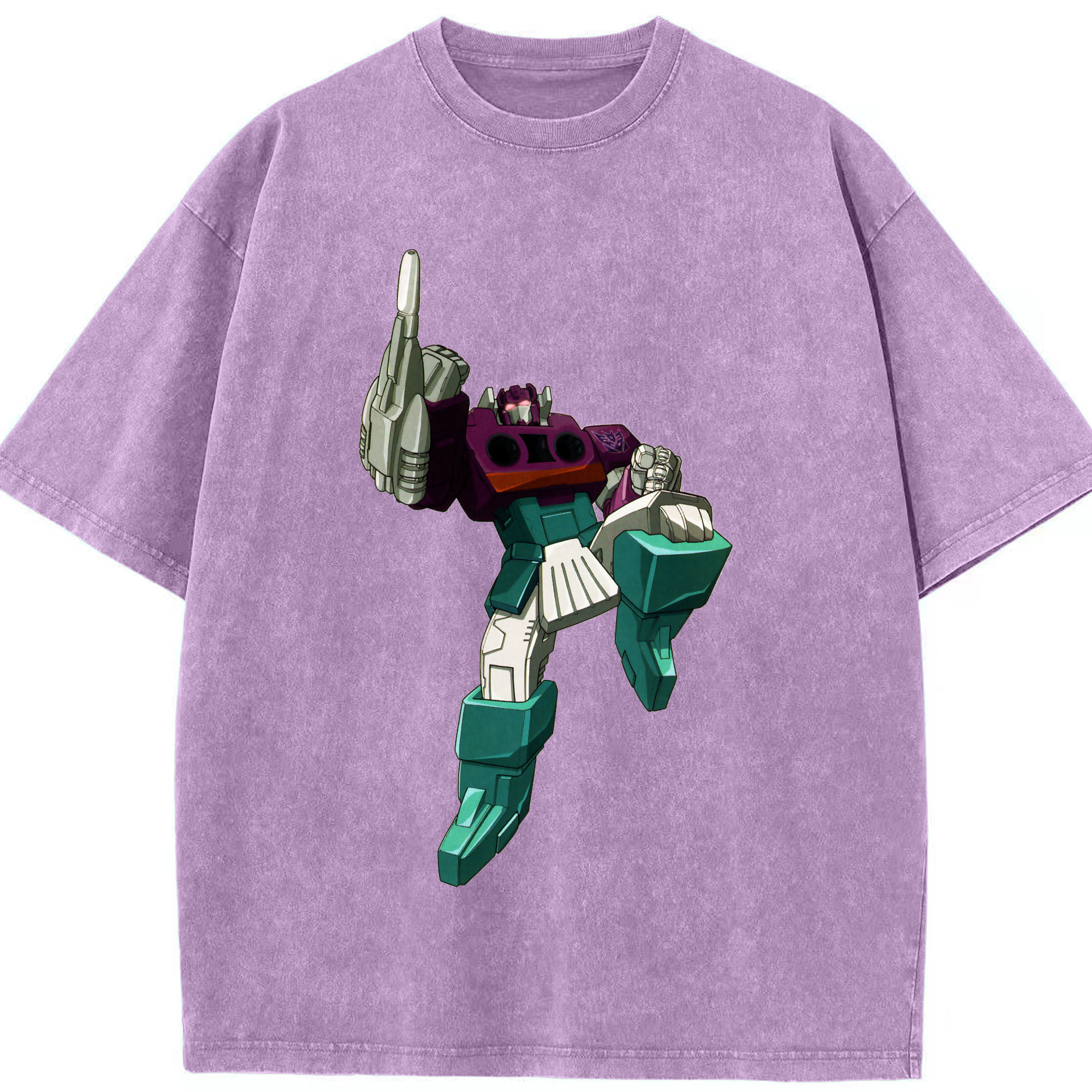 （画像用）  綿100% ヴィンテージ風 半袖Tシャツ（フロントプリント）