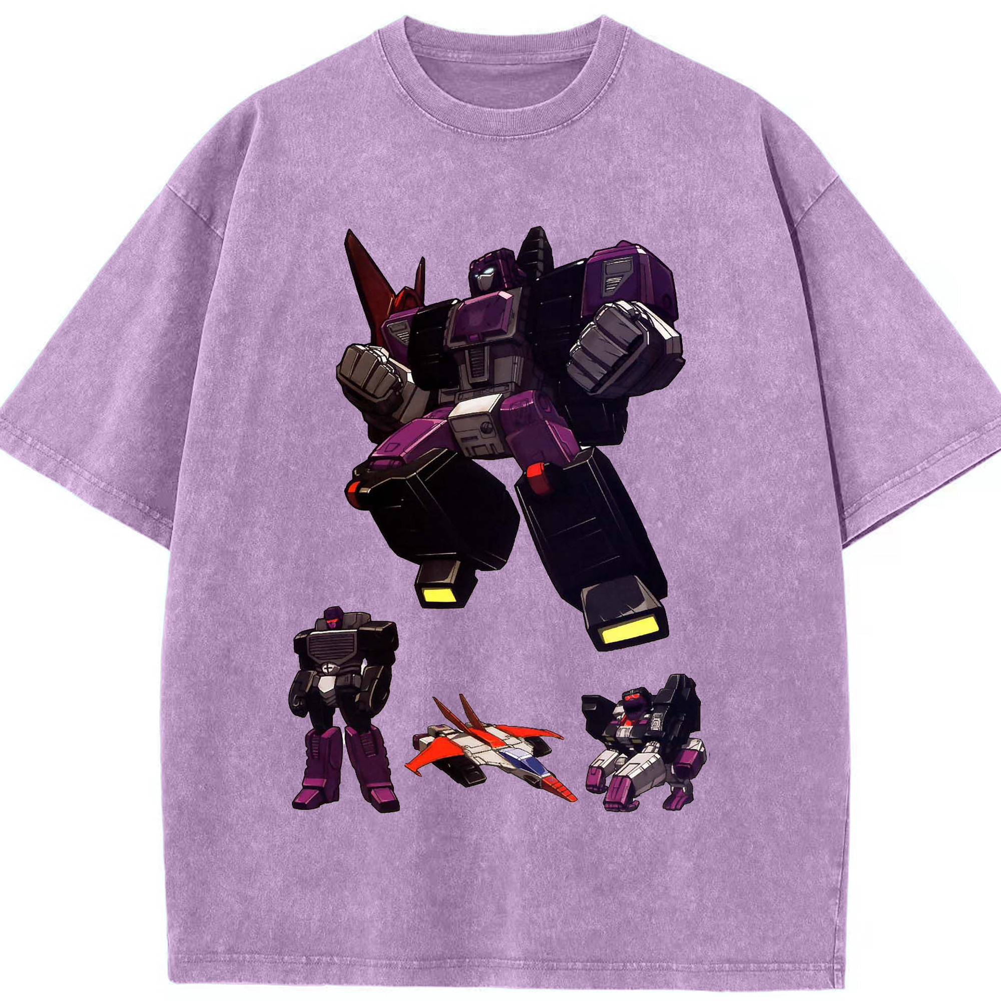 （画像用）  綿100% ヴィンテージ風 半袖Tシャツ（フロントプリント）