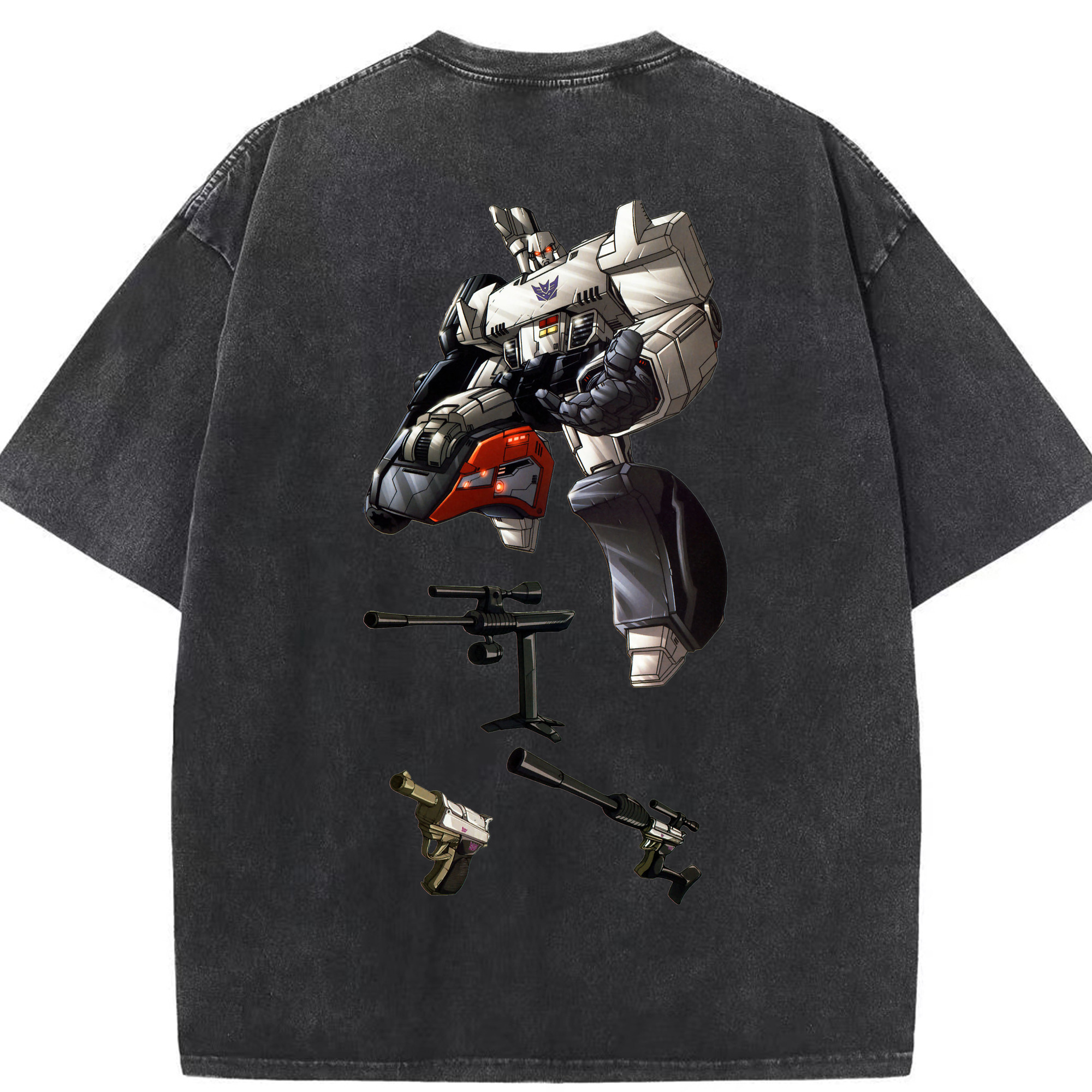 （画像用）  綿100% ヴィンテージ風 半袖Tシャツ（背面プリント）
