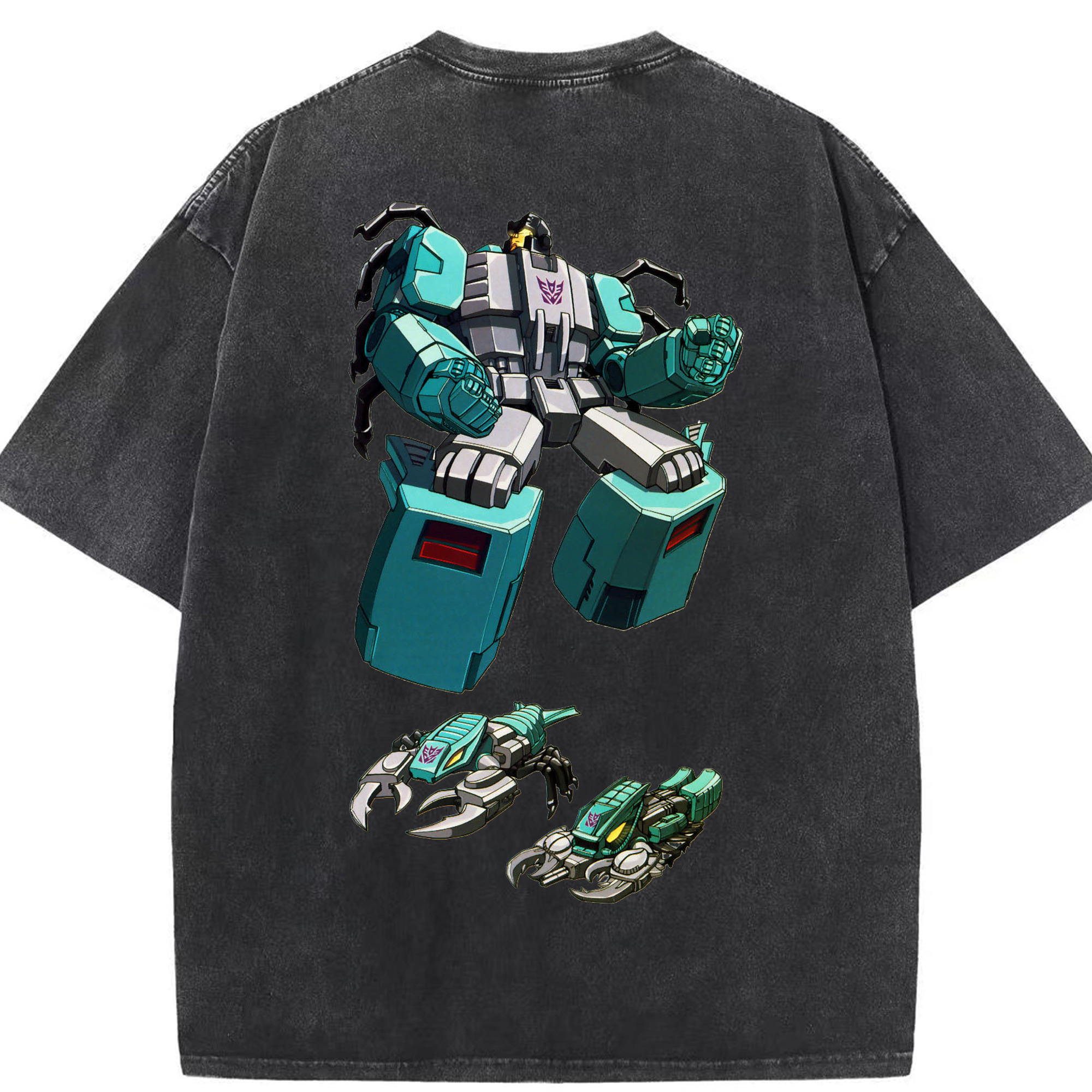 （画像用）  綿100% ヴィンテージ風 半袖Tシャツ（背面プリント）