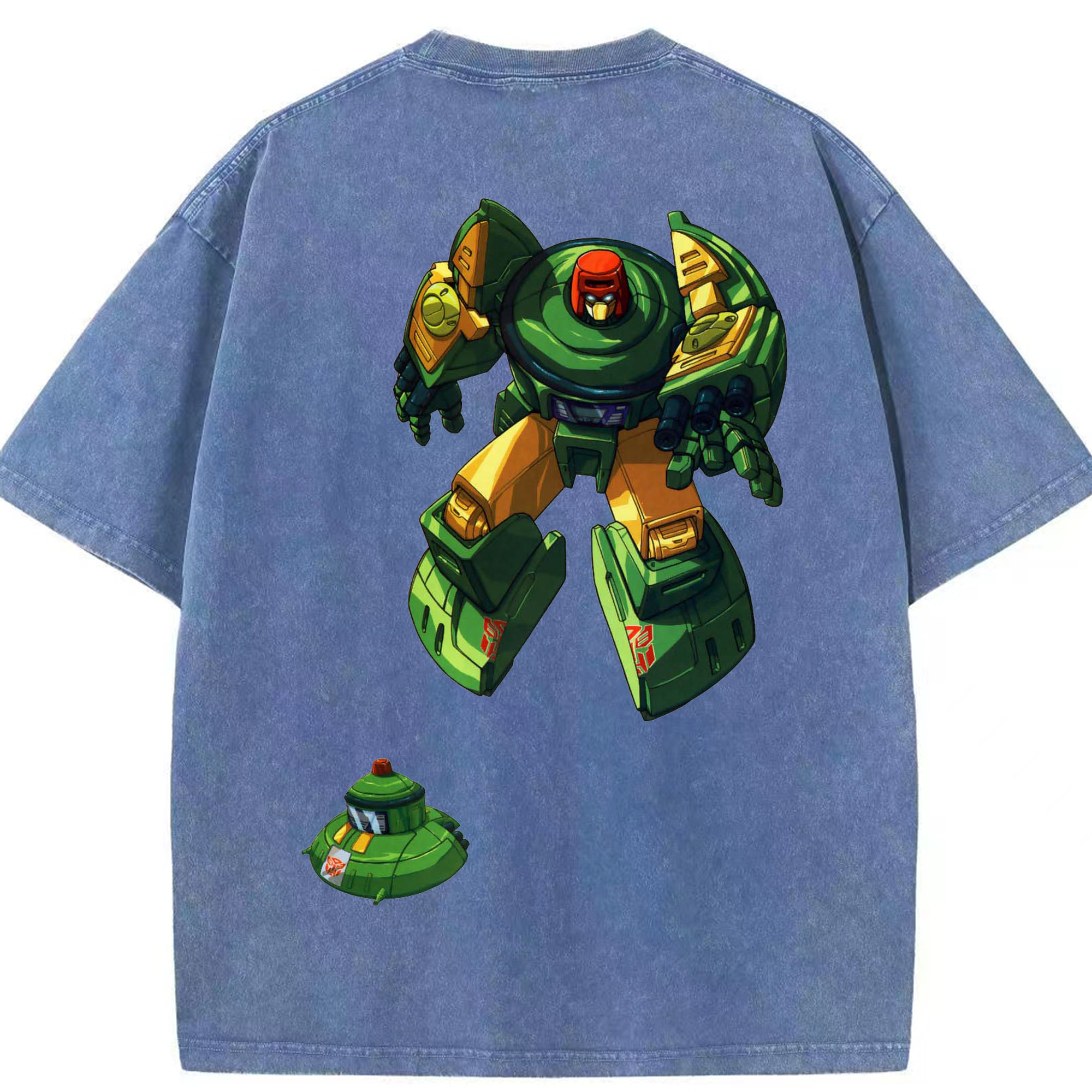 （画像用）  綿100% ヴィンテージ風 半袖Tシャツ（背面プリント）