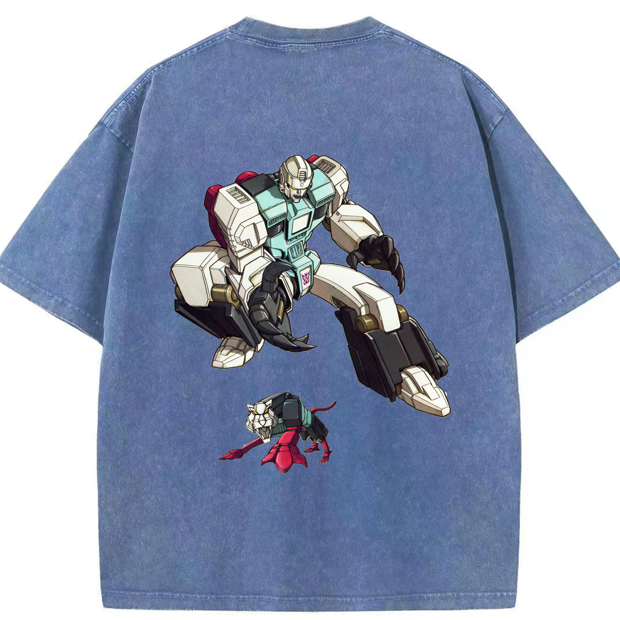 （画像用）  綿100% ヴィンテージ風 半袖Tシャツ（背面プリント）