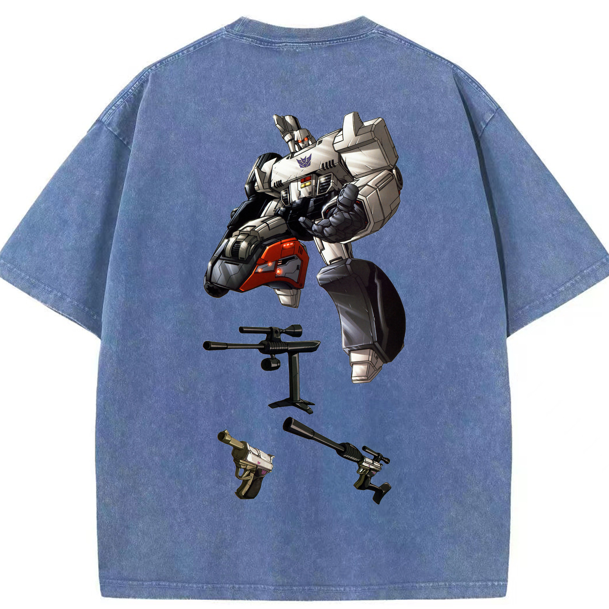 （画像用）  綿100% ヴィンテージ風 半袖Tシャツ（背面プリント）