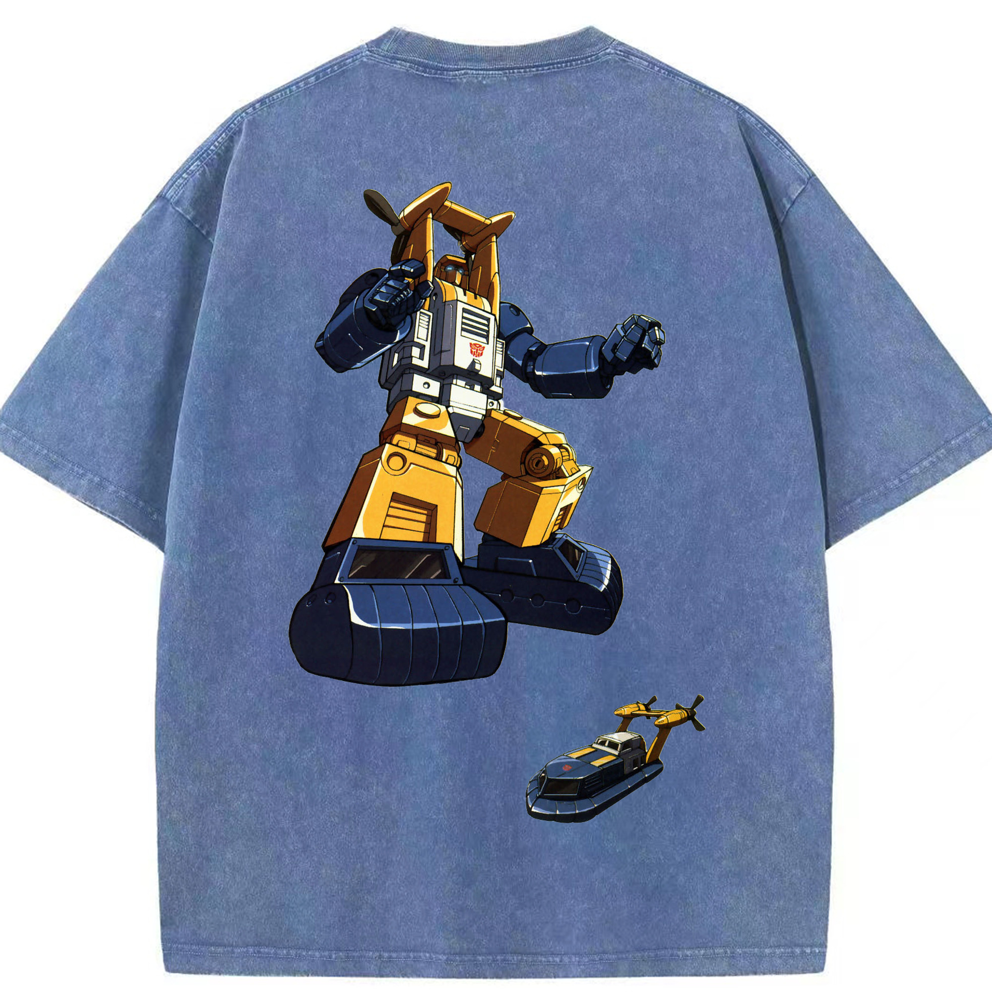 （画像用）  綿100% ヴィンテージ風 半袖Tシャツ（背面プリント）