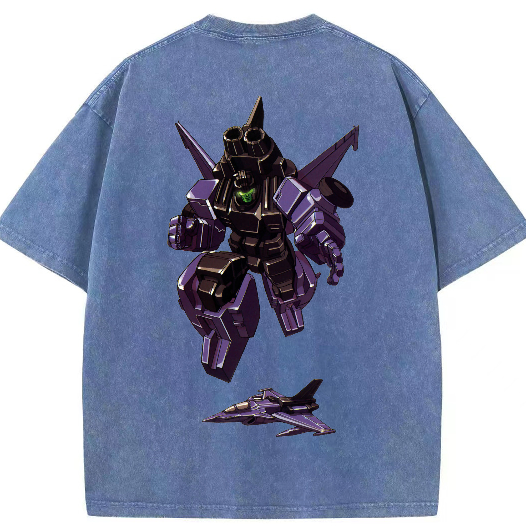 （画像用）  綿100% ヴィンテージ風 半袖Tシャツ（背面プリント）