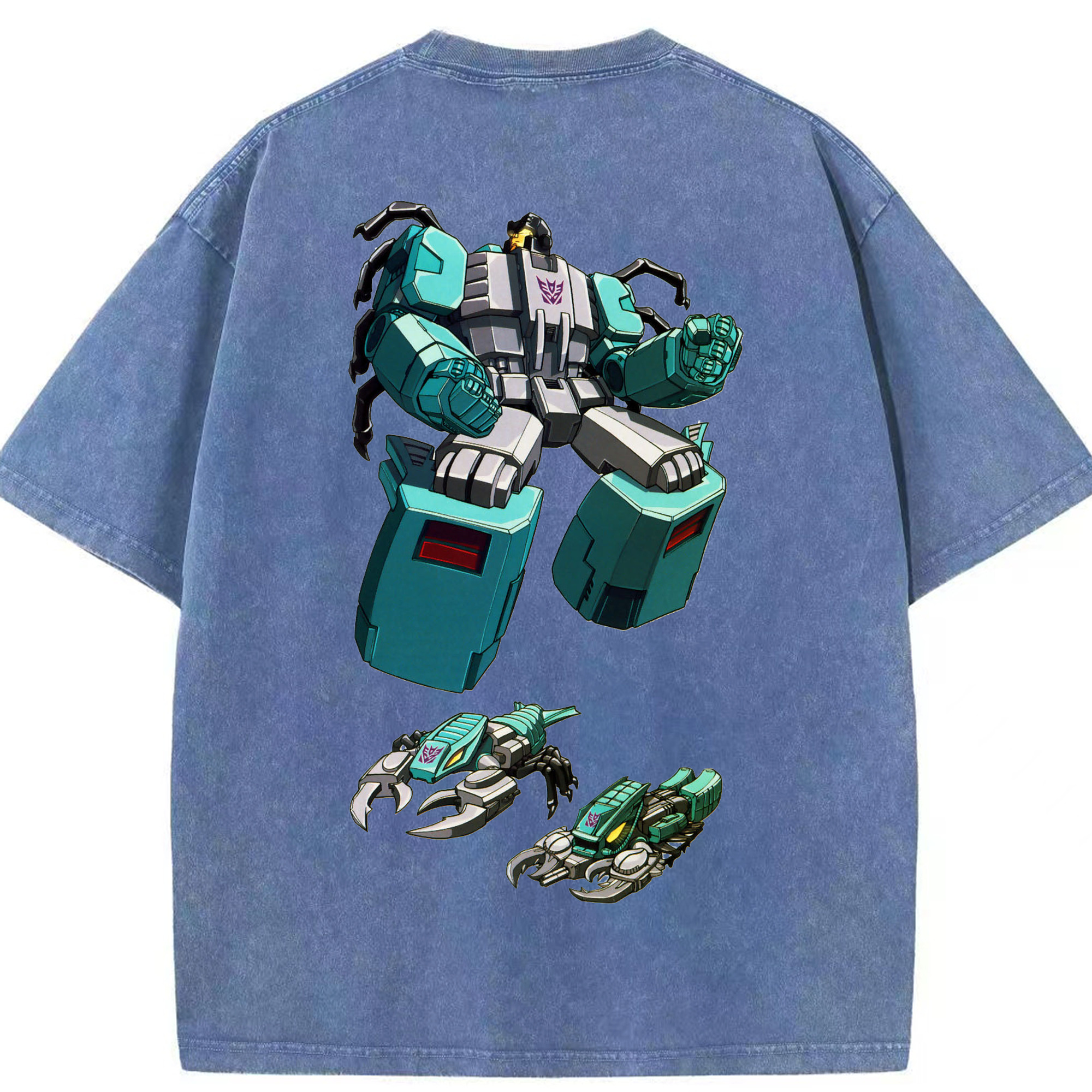 （画像用）  綿100% ヴィンテージ風 半袖Tシャツ（背面プリント）