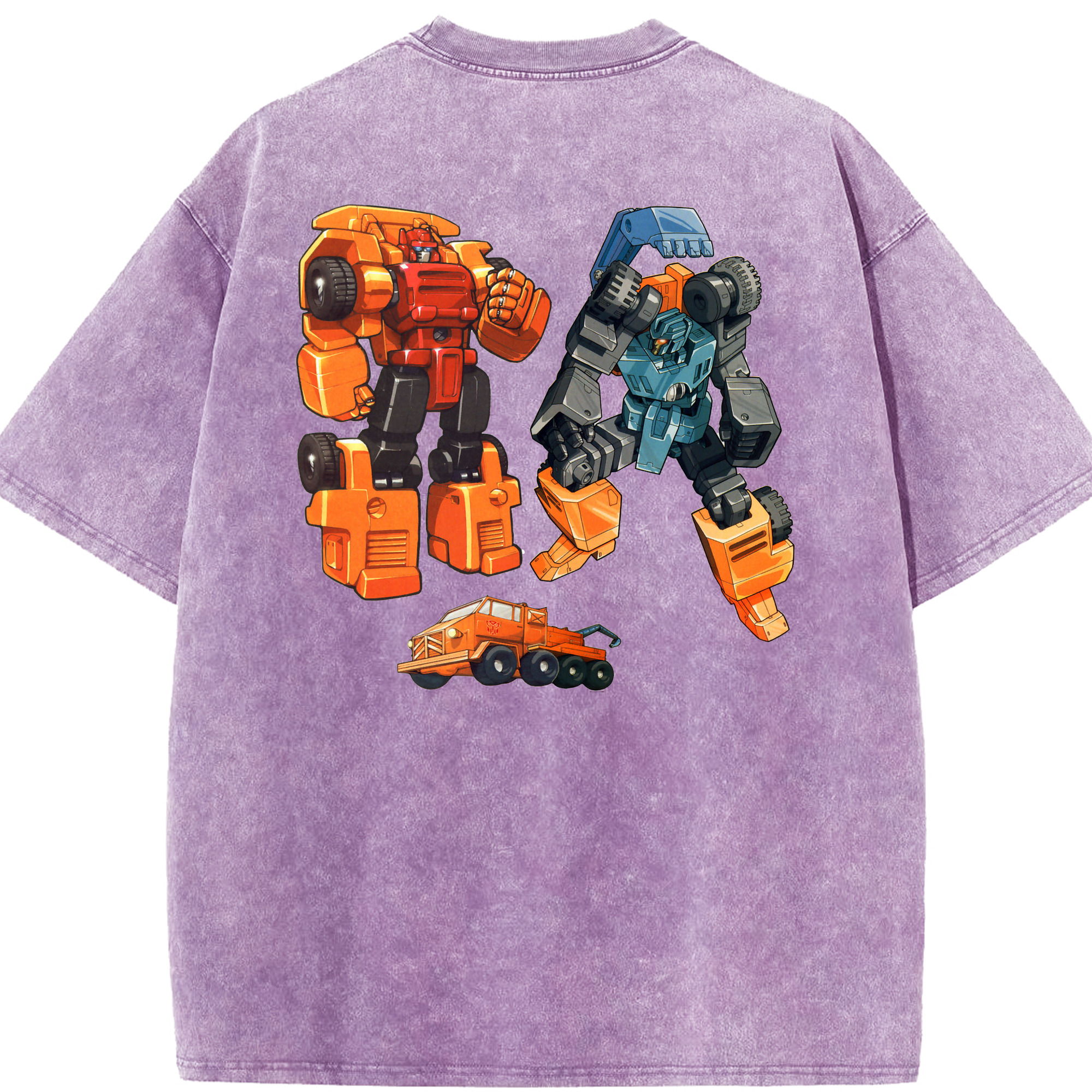 （画像用）  綿100% ヴィンテージ風 半袖Tシャツ（背面プリント）