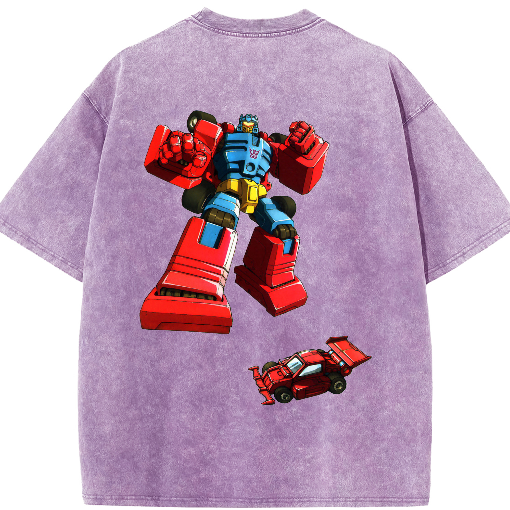 （画像用）  綿100% ヴィンテージ風 半袖Tシャツ（背面プリント）
