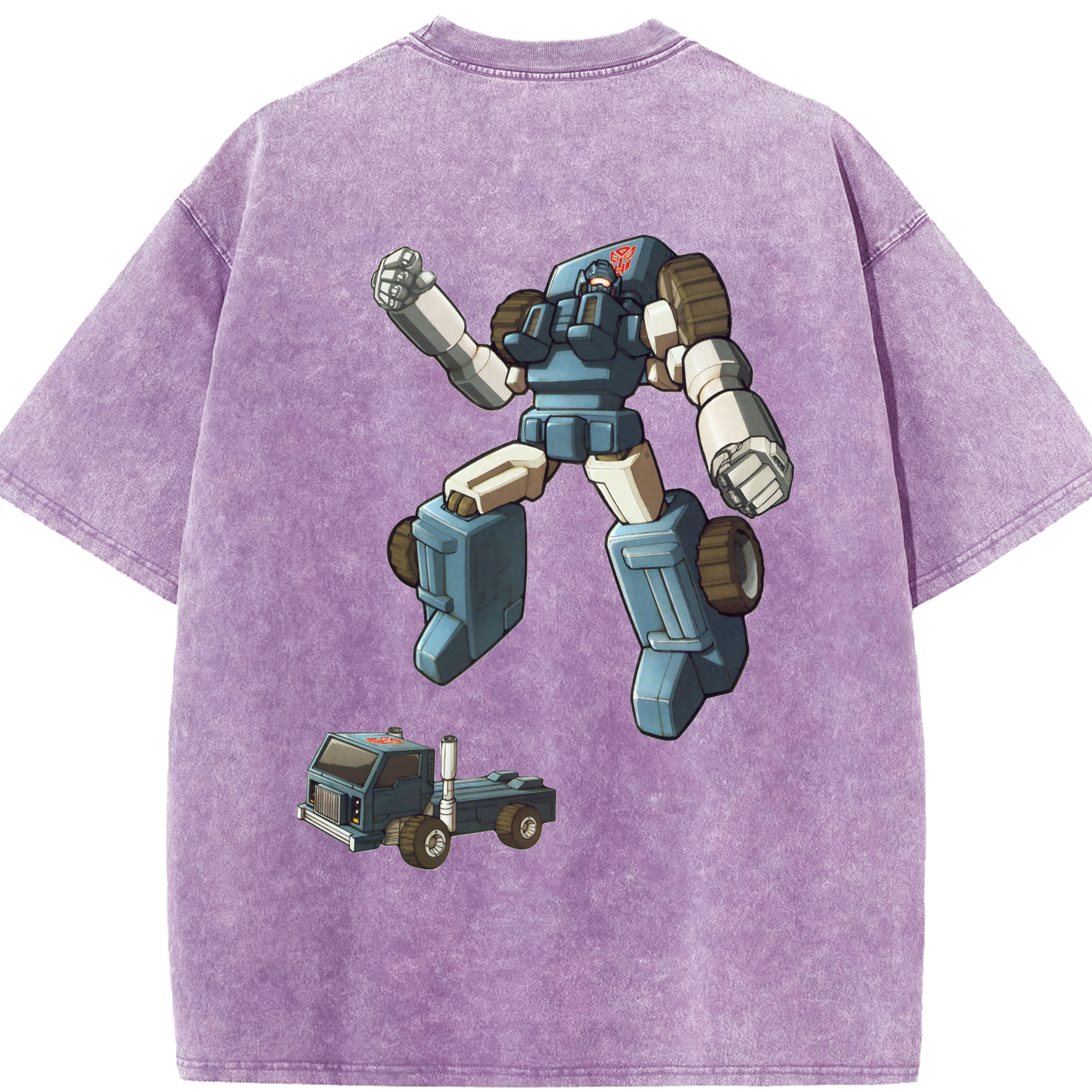 （画像用）  綿100% ヴィンテージ風 半袖Tシャツ（背面プリント）