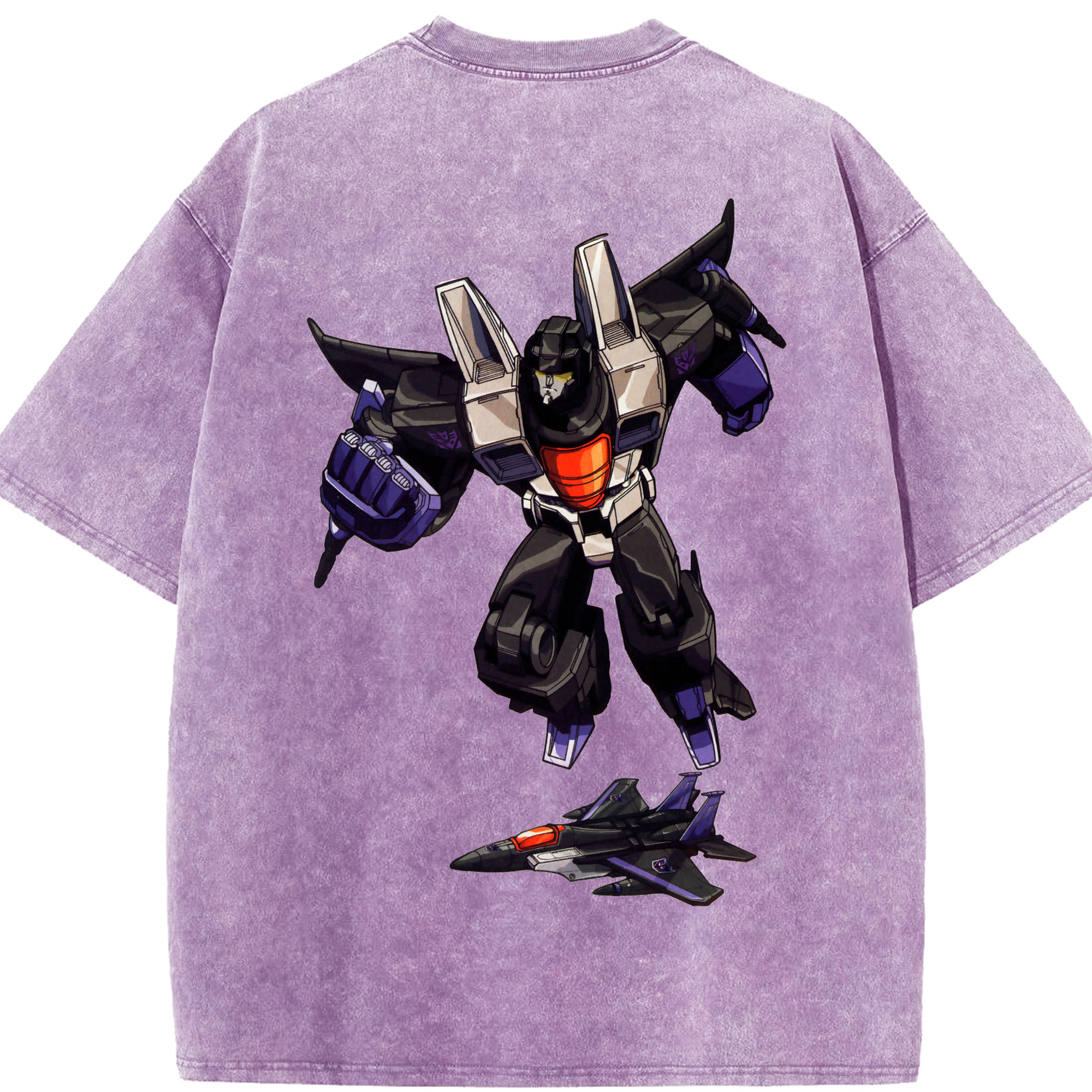 （画像用）  綿100% ヴィンテージ風 半袖Tシャツ（背面プリント）