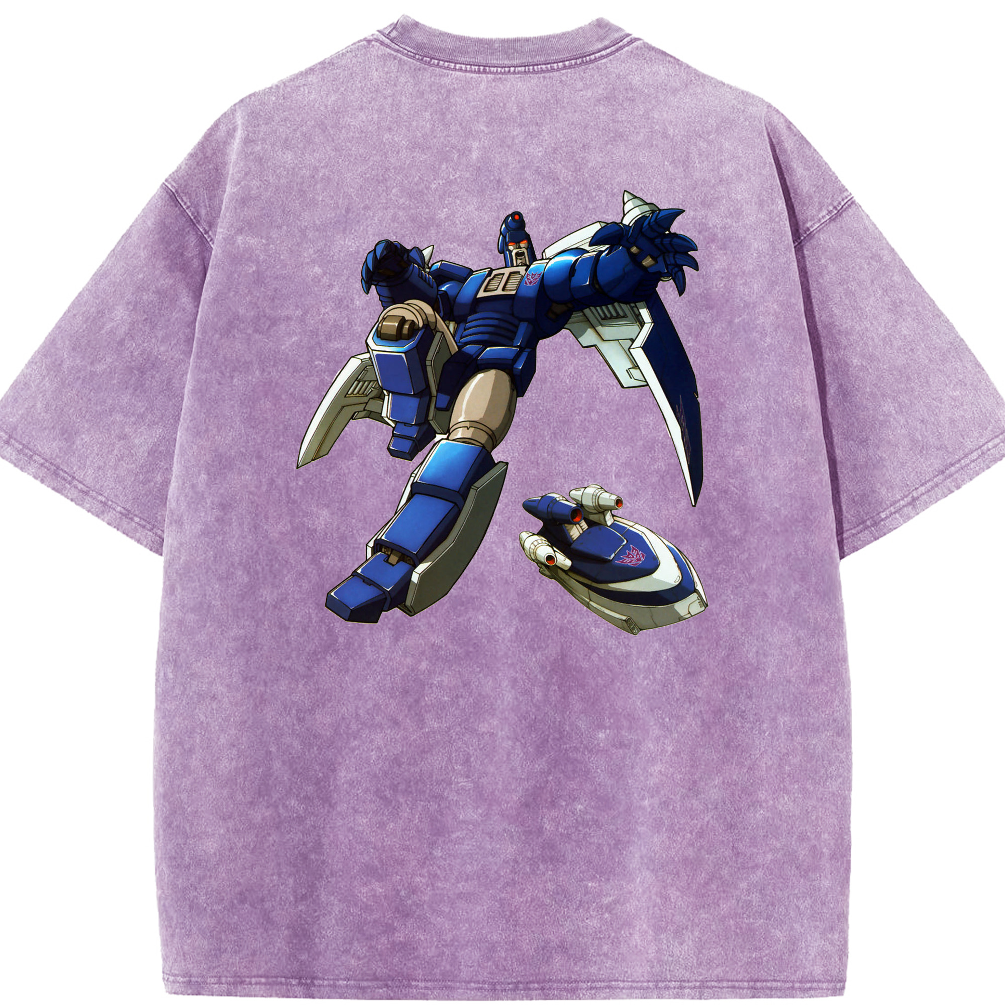 （画像用）  綿100% ヴィンテージ風 半袖Tシャツ（背面プリント）