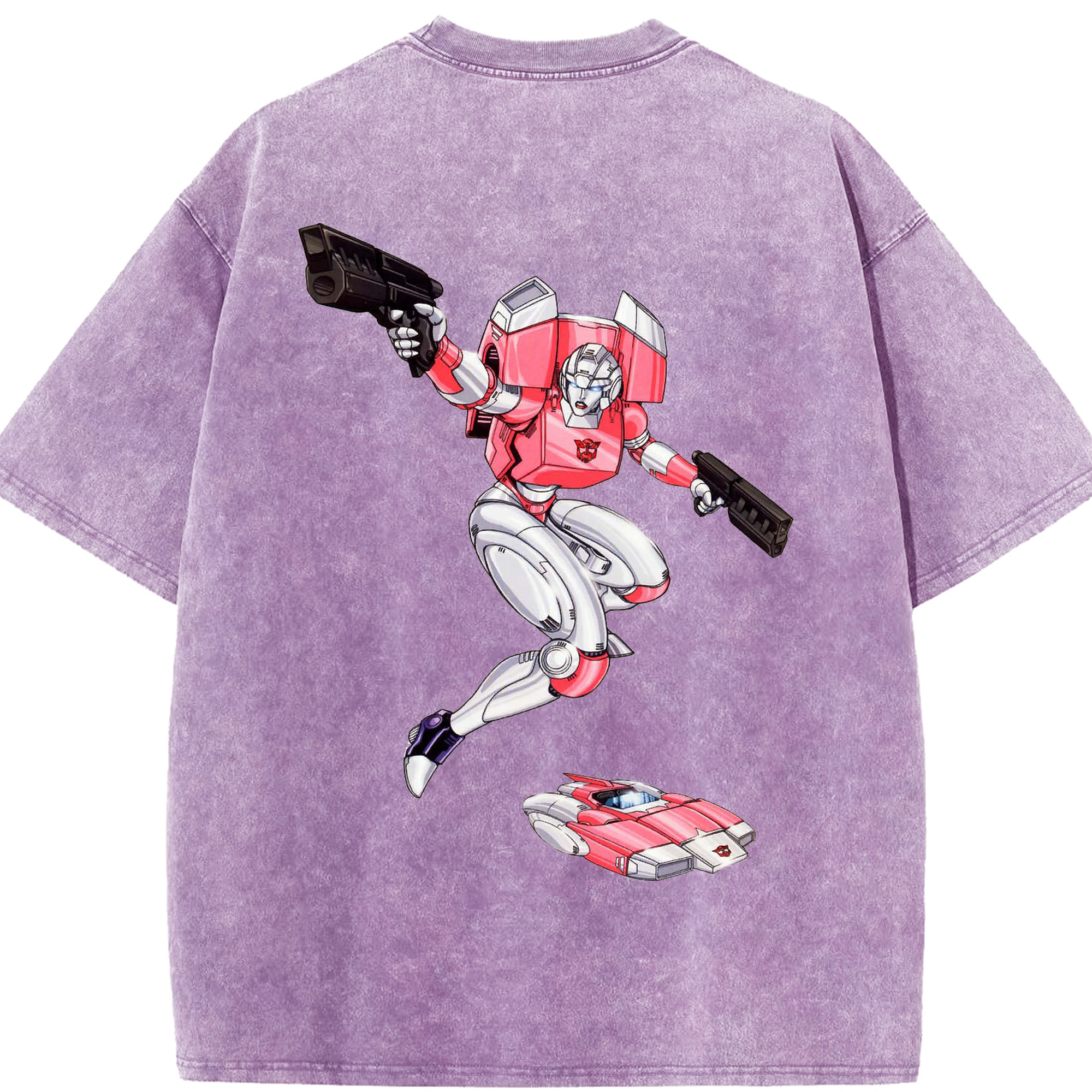 （画像用）  綿100% ヴィンテージ風 半袖Tシャツ（背面プリント）