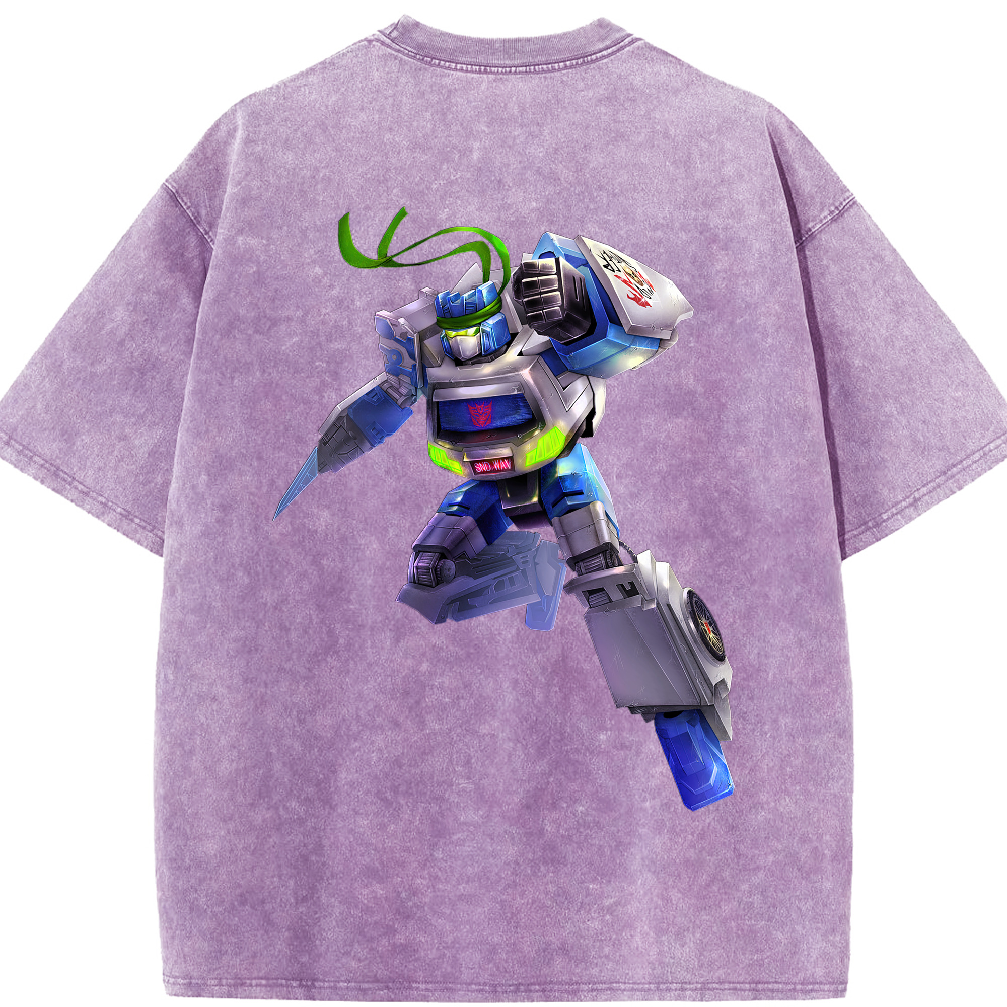 （画像用）  綿100% ヴィンテージ風 半袖Tシャツ（背面プリント）