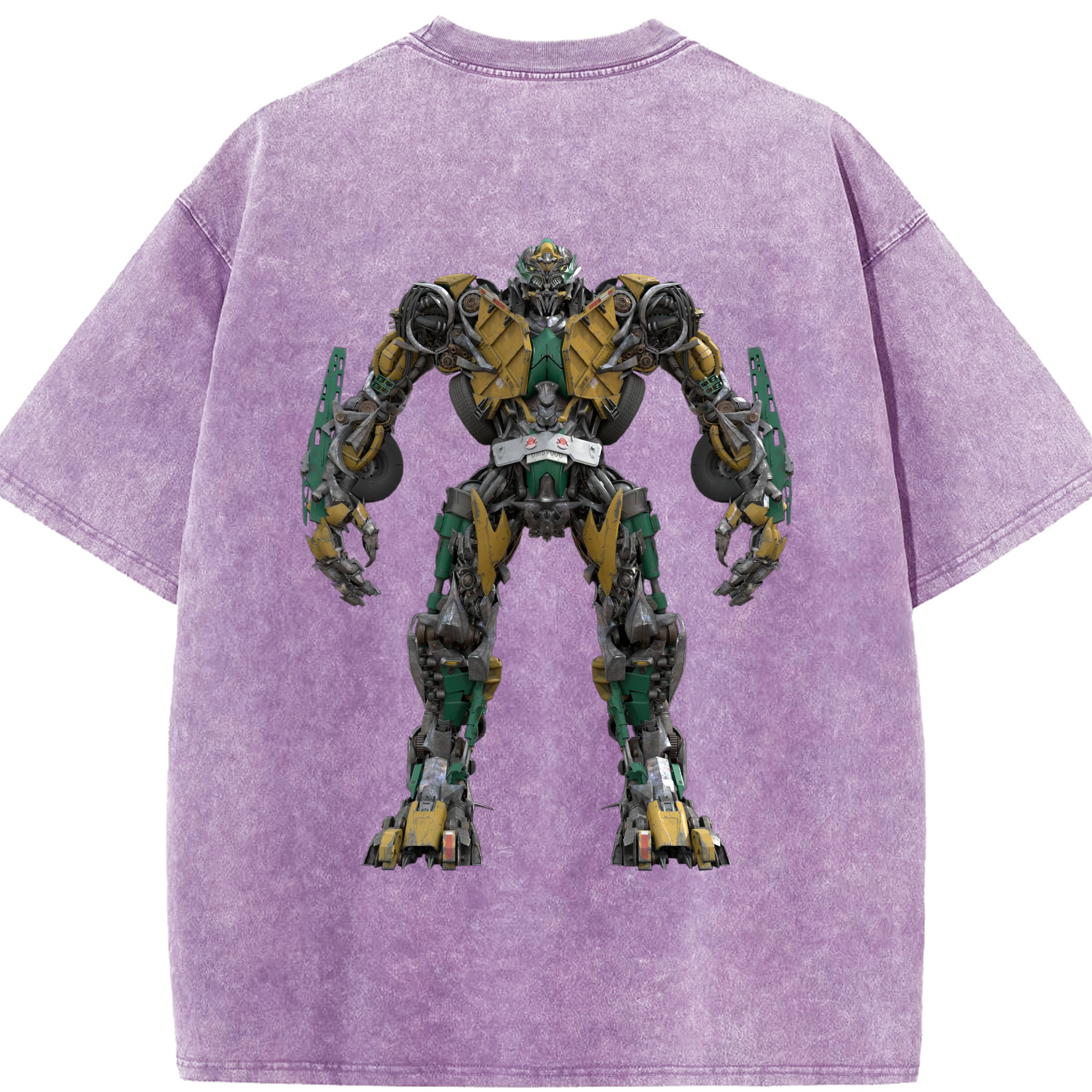 （画像用）  綿100% ヴィンテージ風 半袖Tシャツ（背面プリント）