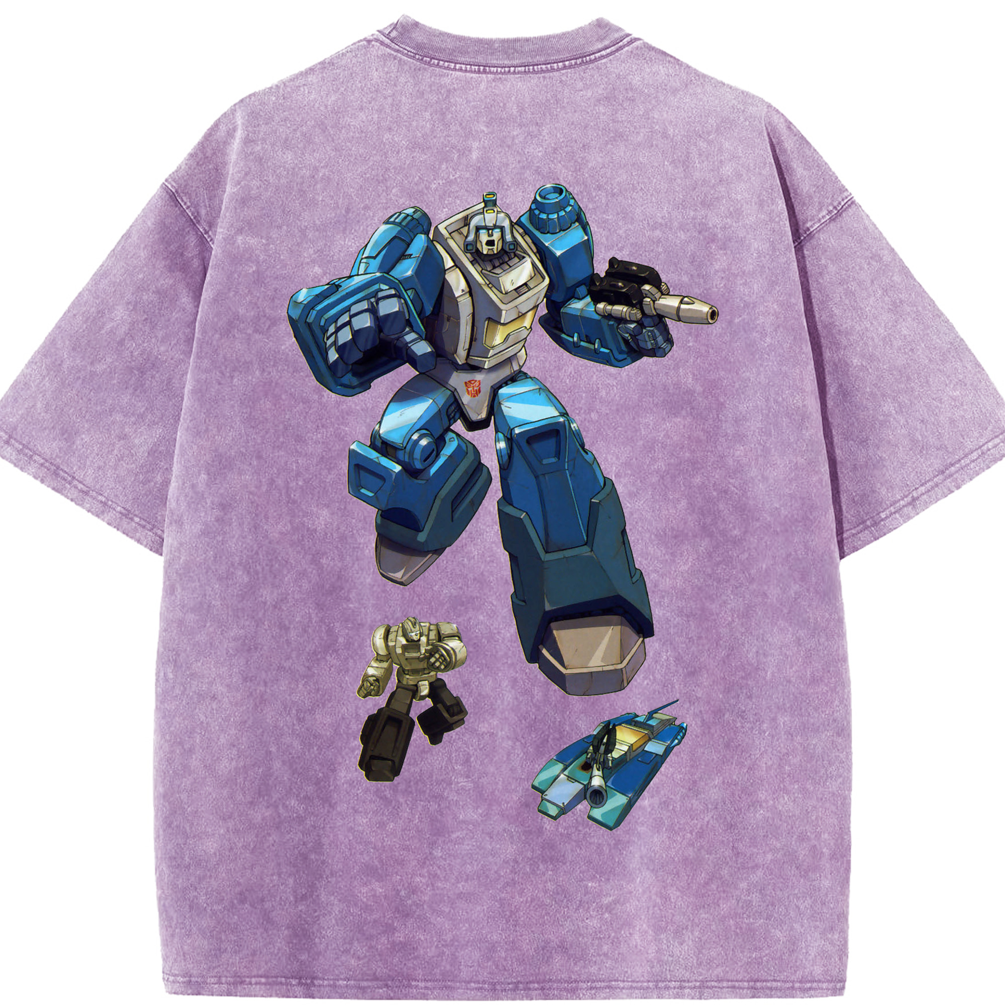 （画像用）  綿100% ヴィンテージ風 半袖Tシャツ（背面プリント）
