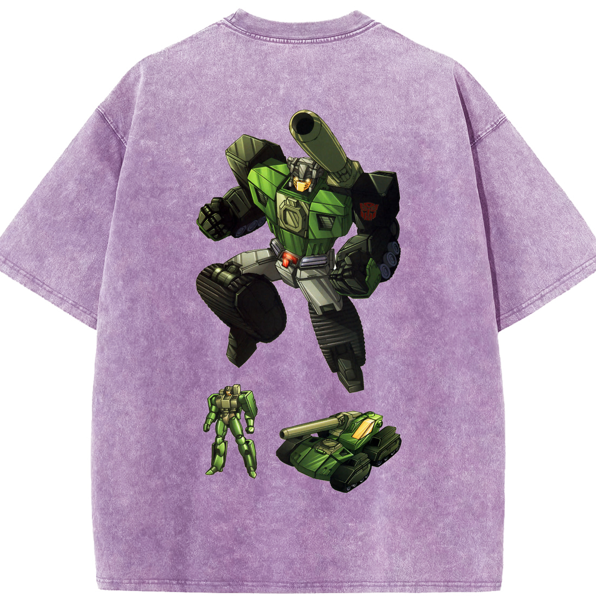 （画像用）  綿100% ヴィンテージ風 半袖Tシャツ（背面プリント）